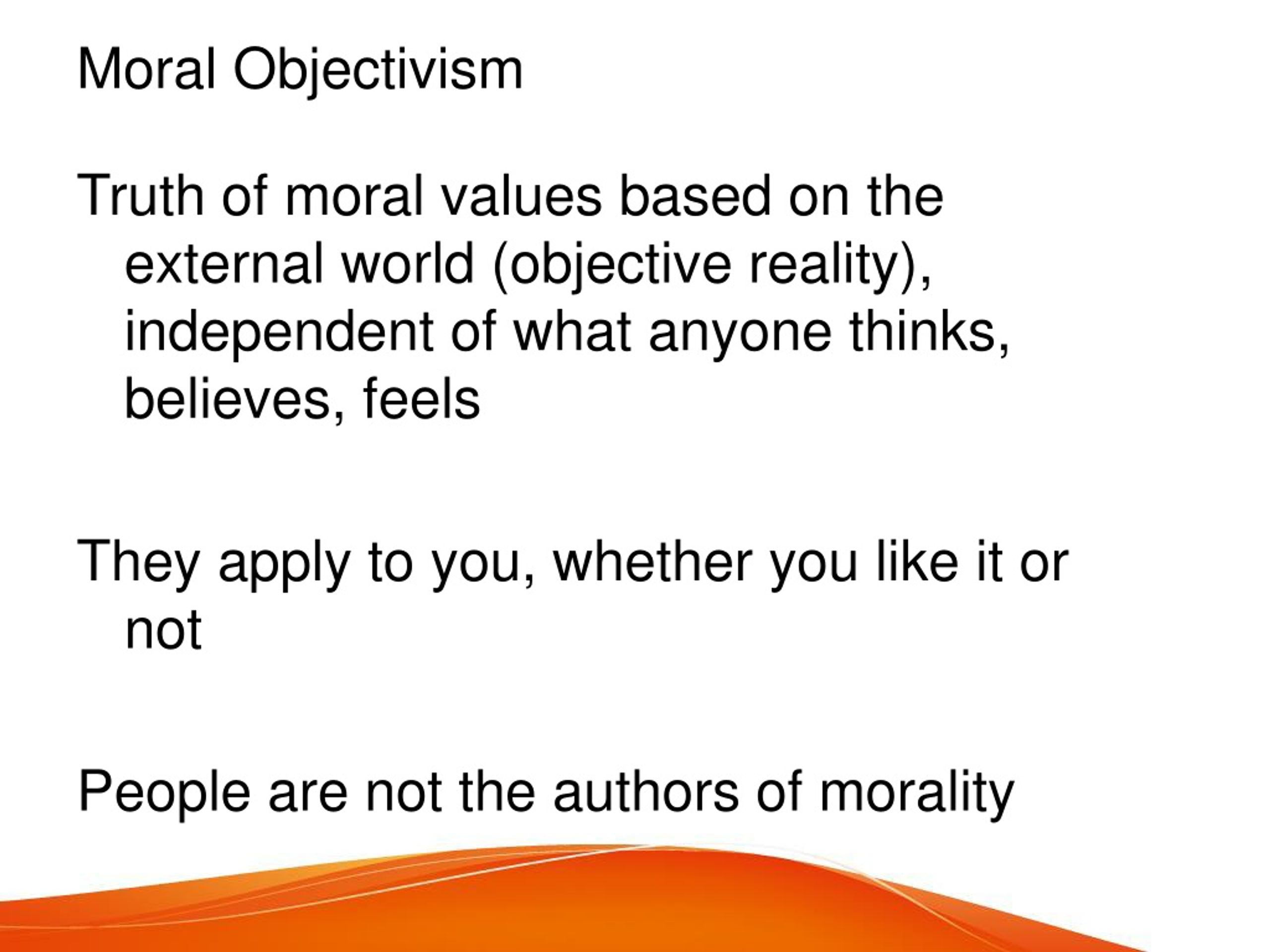 PPT Moral Relativism/Isolationism PowerPoint Presentation, free