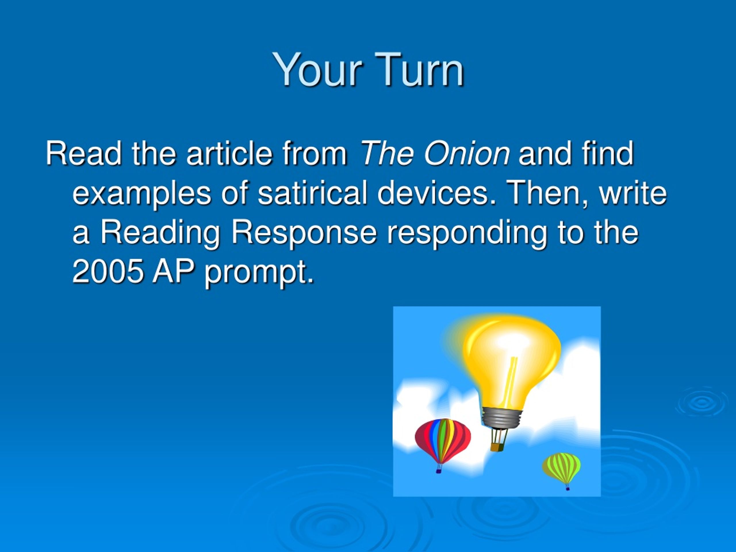 PPT The Elements of Satire PowerPoint Presentation, free download