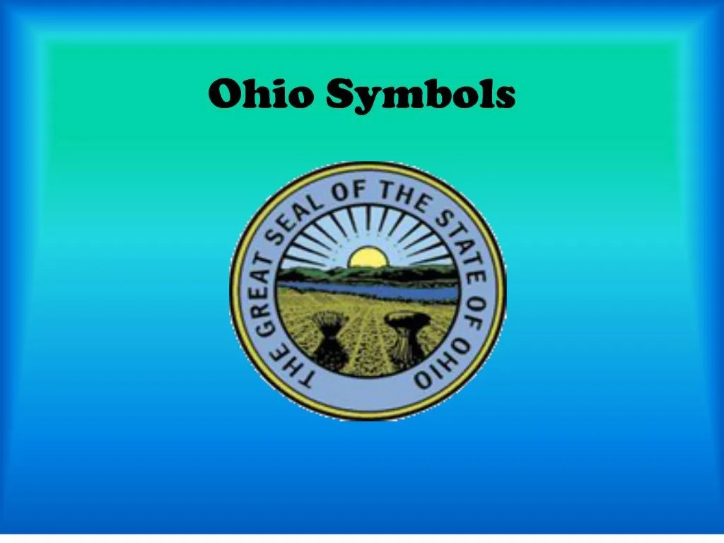 PPT Ohio Symbols PowerPoint Presentation, free download ID175817