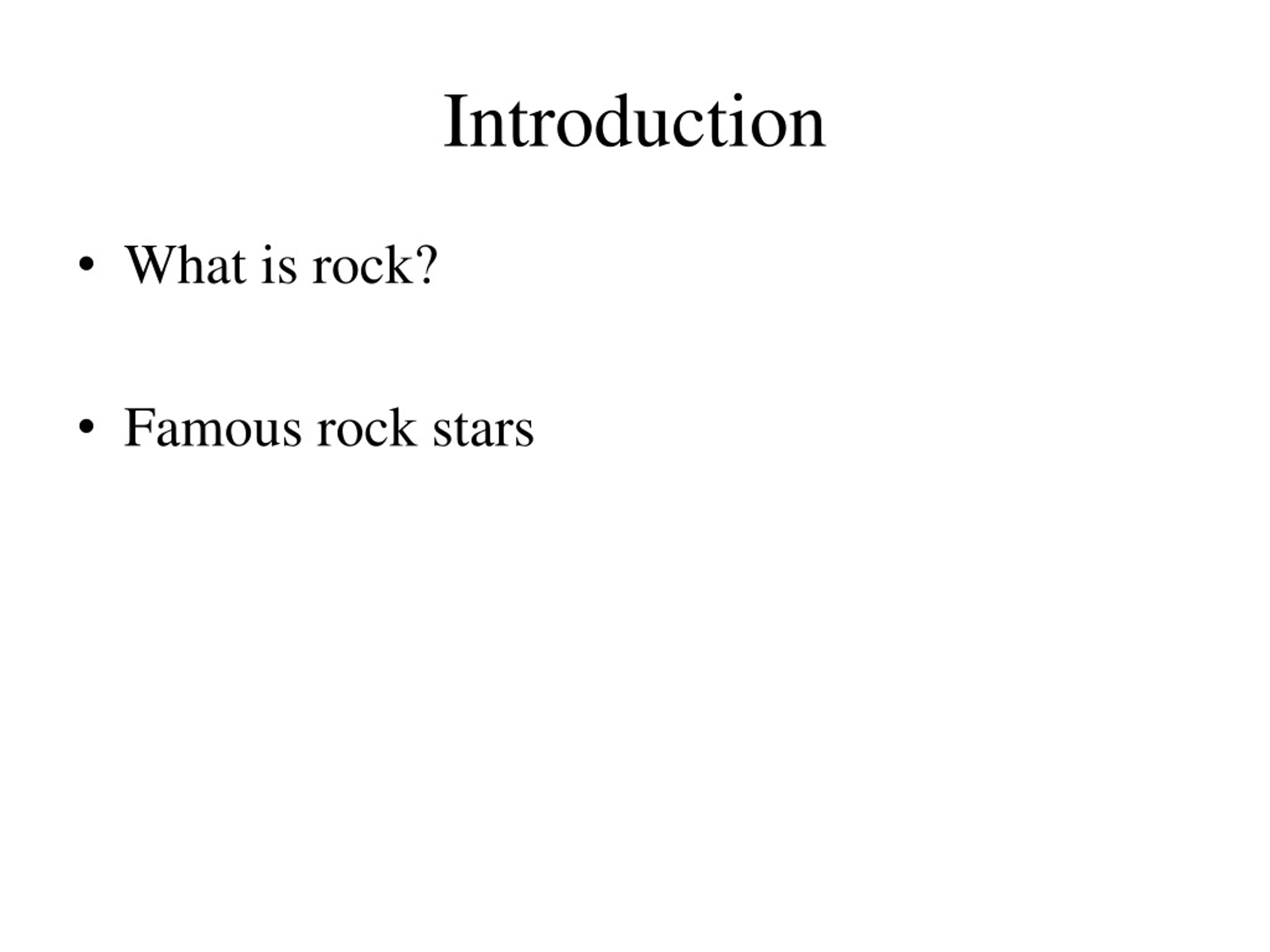 PPT Rock Music Research Redha Al Mutawa Mrs. Timm 12 A March 10