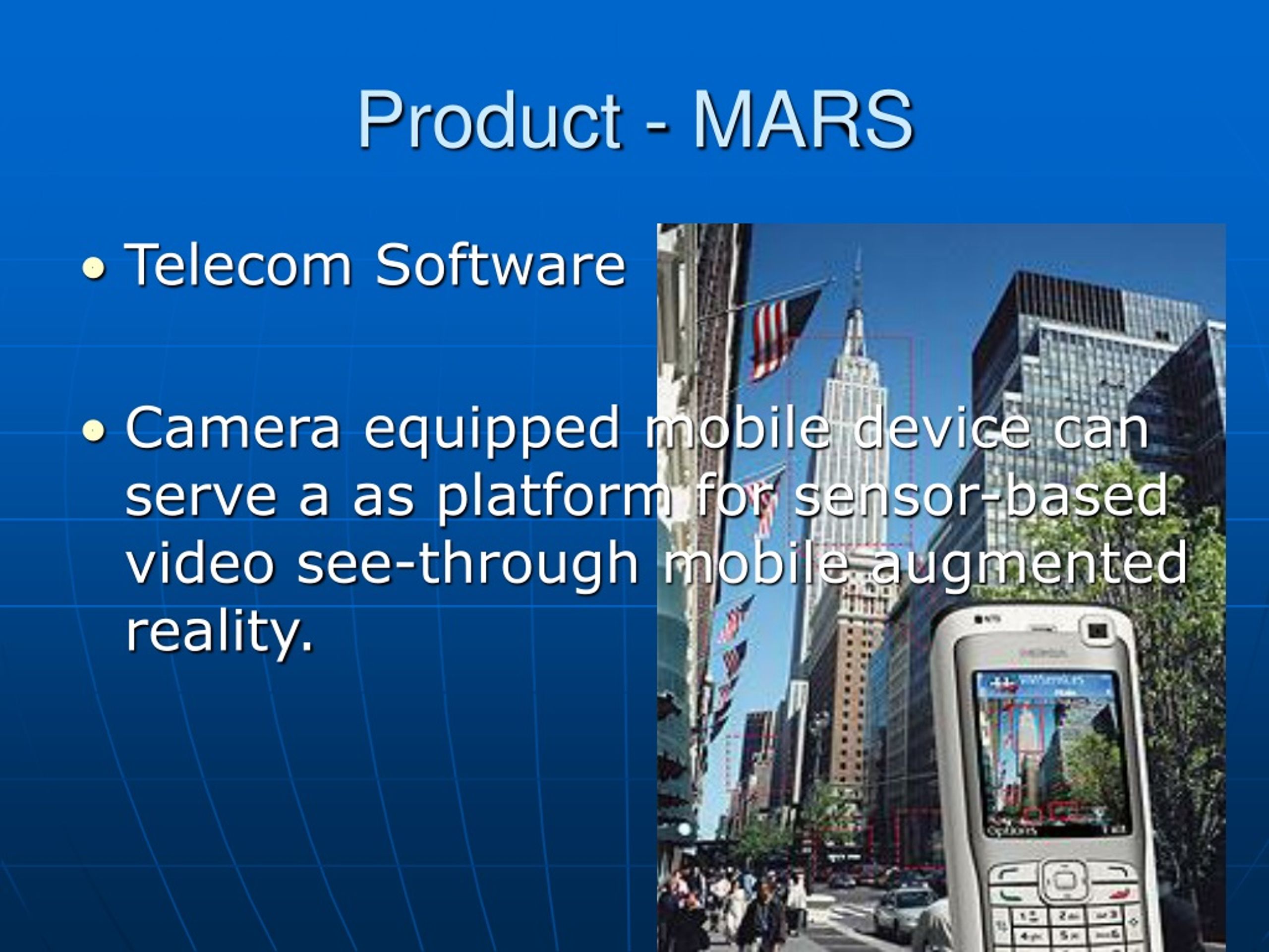 PPT Mobile Augmented Reality System (MARS) PowerPoint Presentation