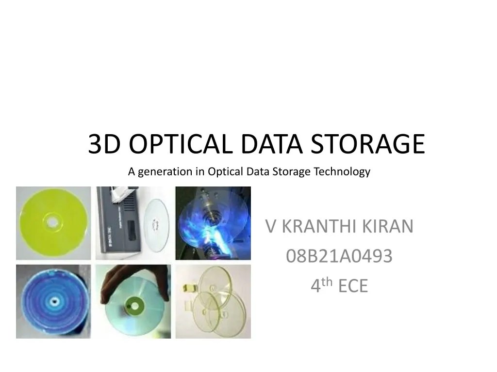 Ppt 3d Optical Data Storage Powerpoint Presentation Free Download Id 186577