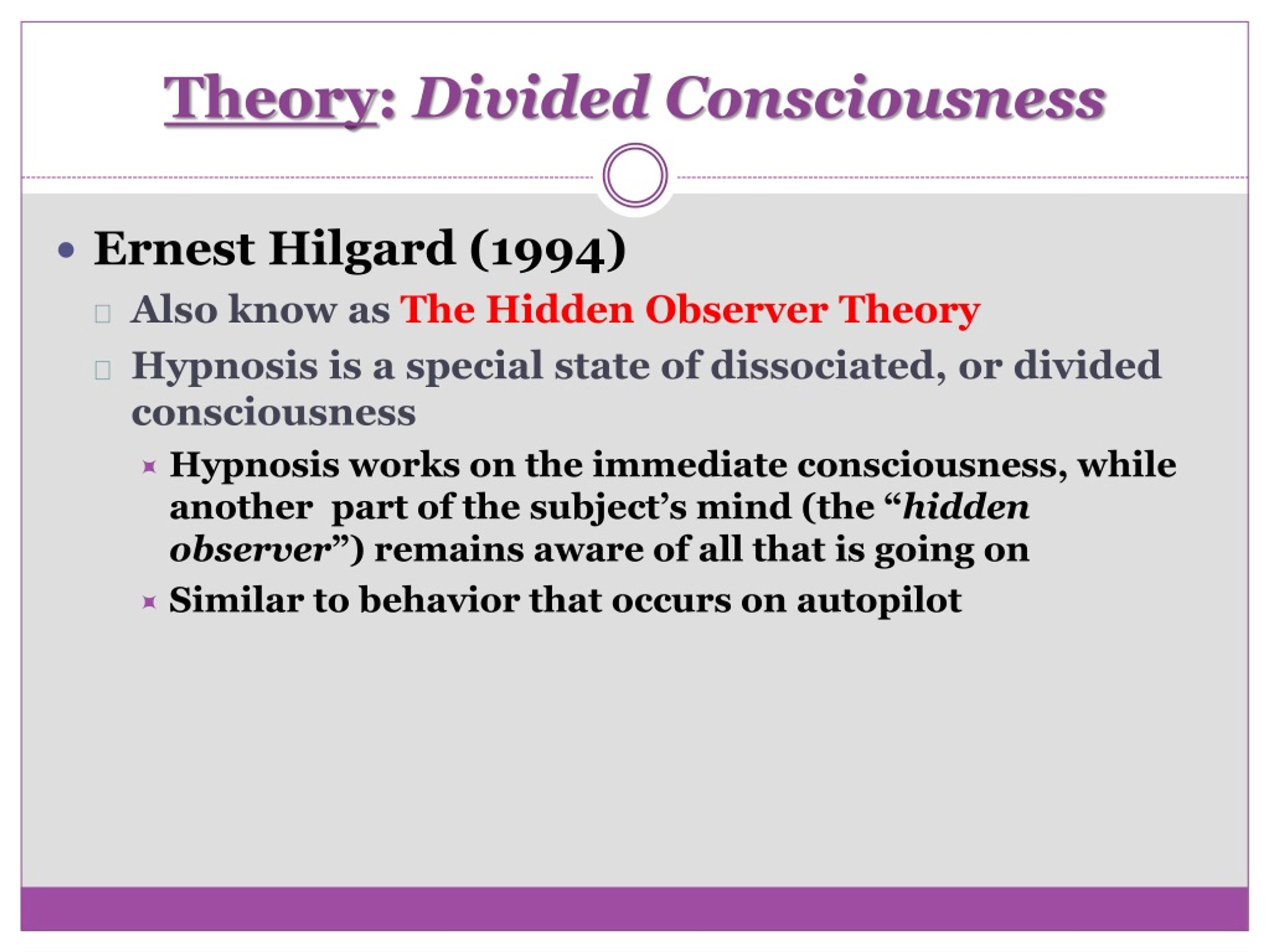PPT Introductory Psychology Consciousness PowerPoint