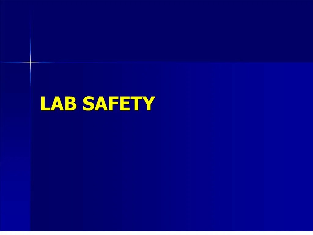 PPT LAB SAFETY PowerPoint Presentation, free download ID202068