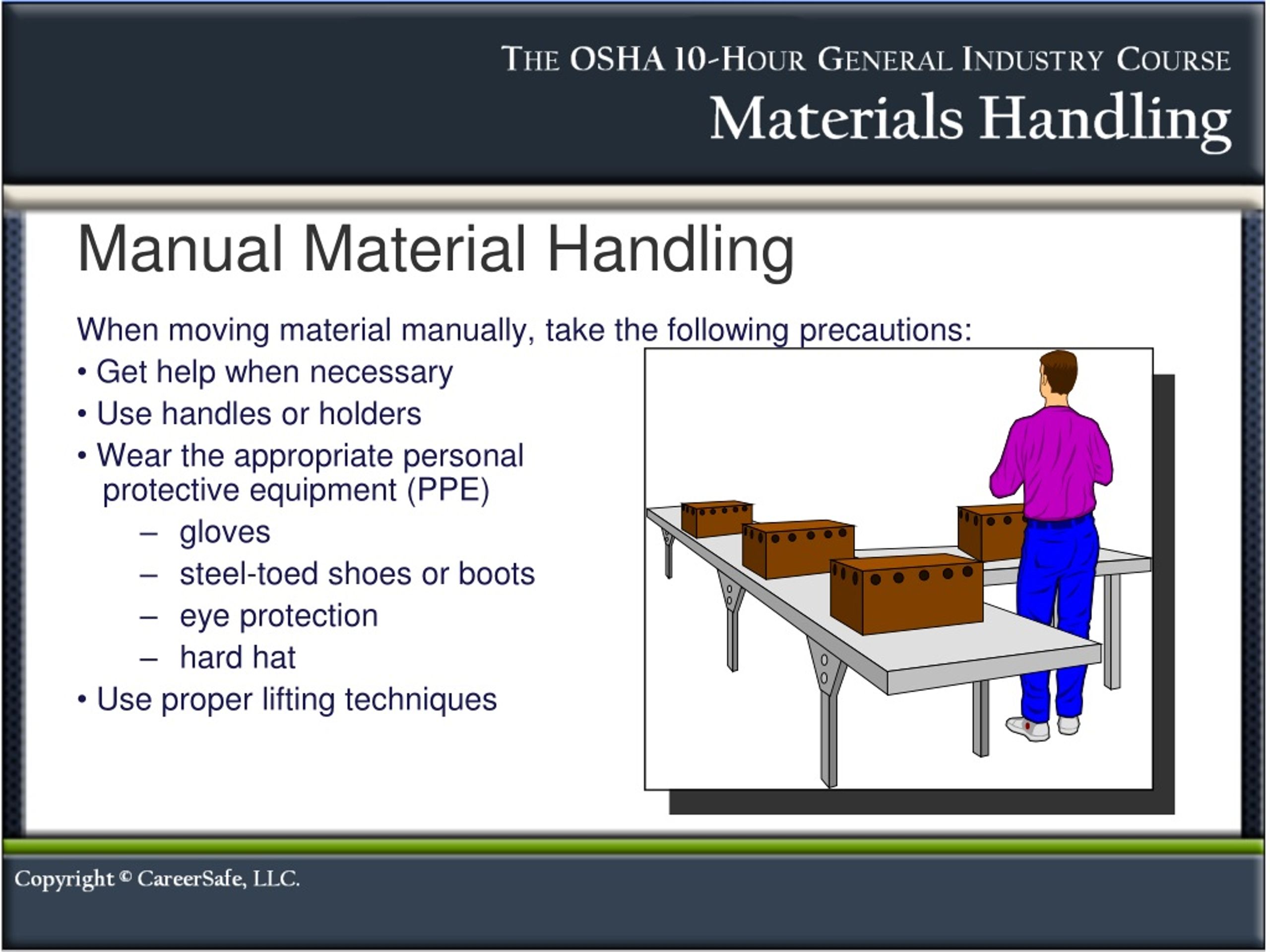 PPT Material Handling PowerPoint Presentation, free download ID202103