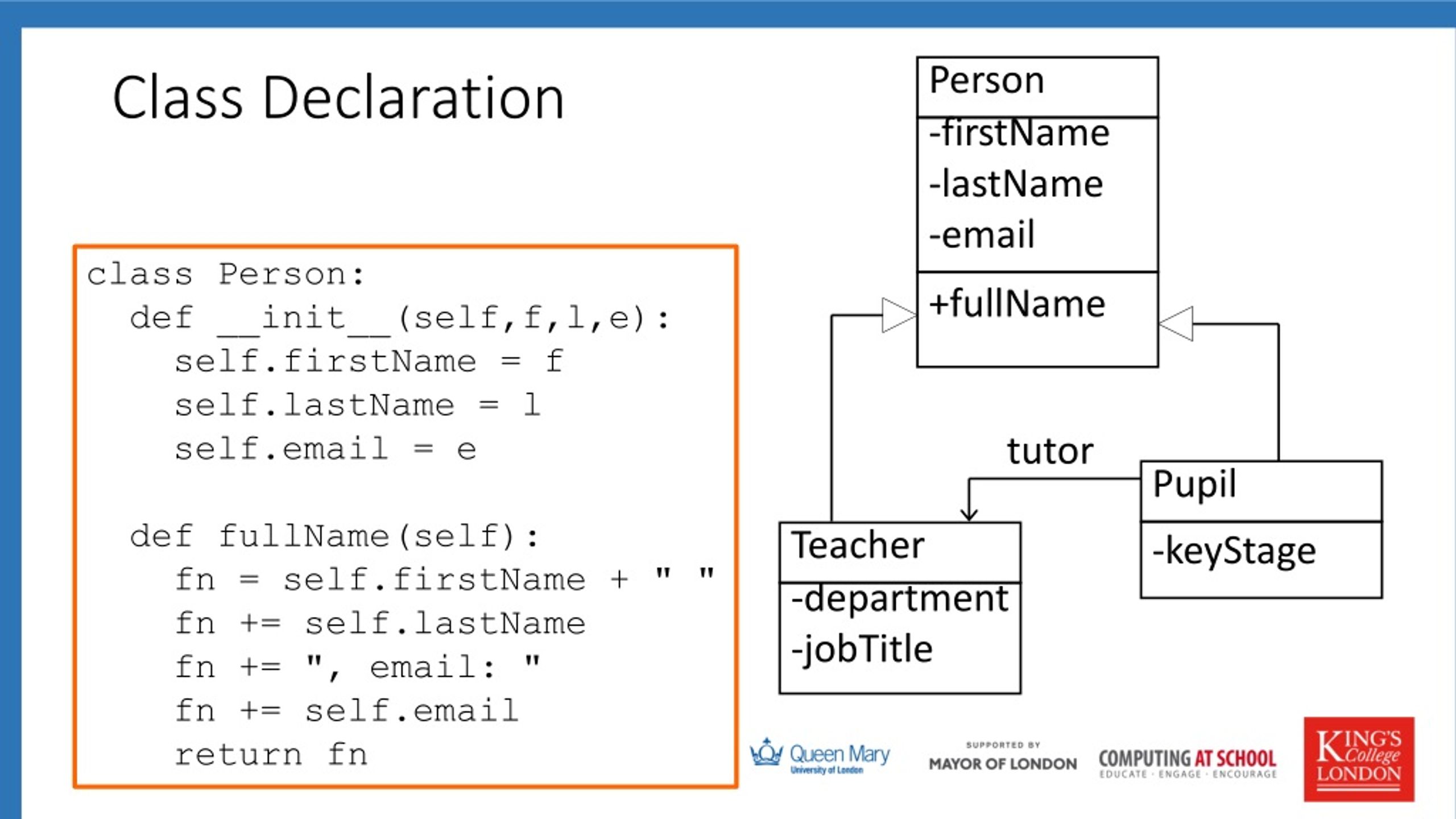 PPT Object Oriented Programming in A Level PowerPoint Presentation