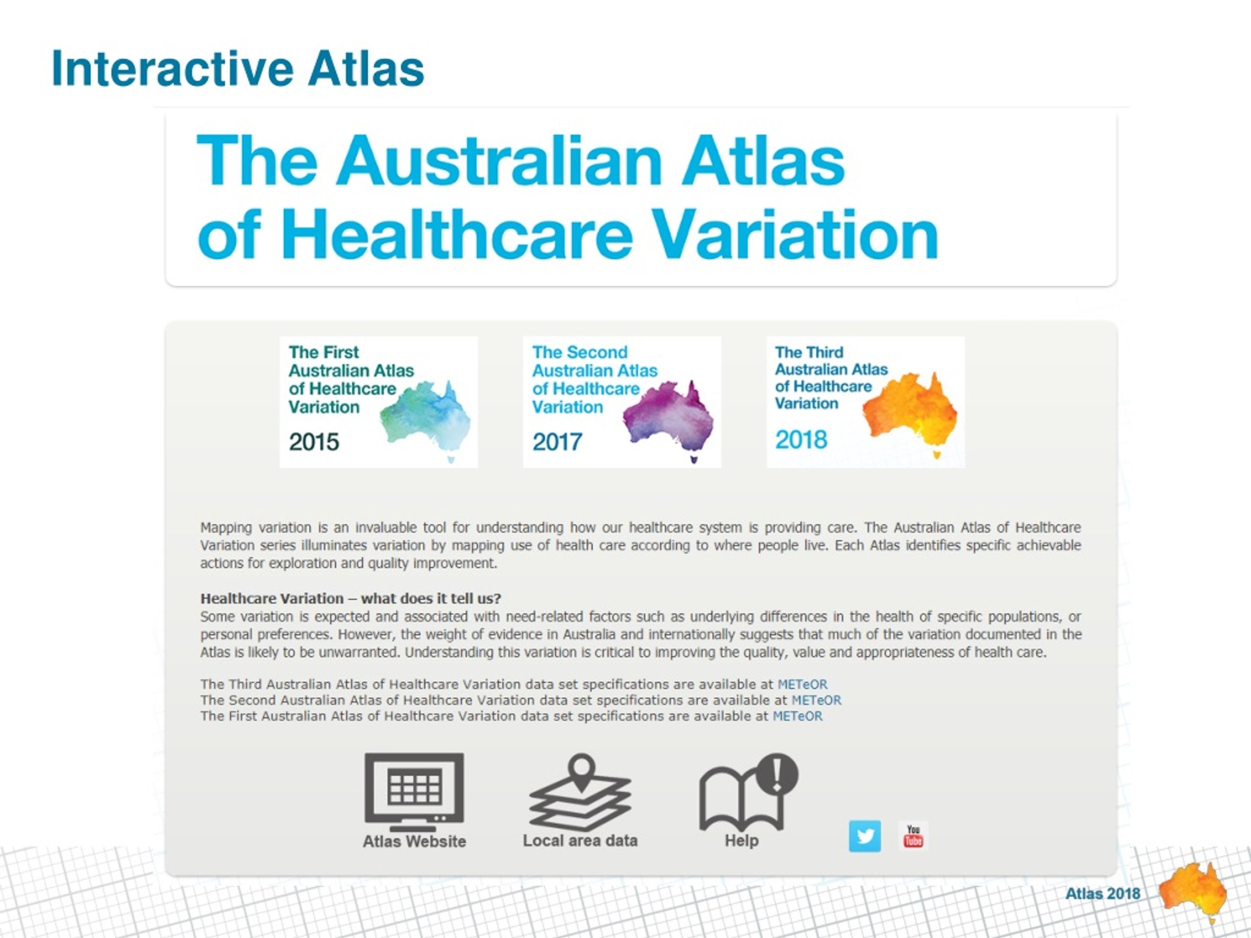 PPT The Third Australian Atlas of Healthcare Variation PowerPoint