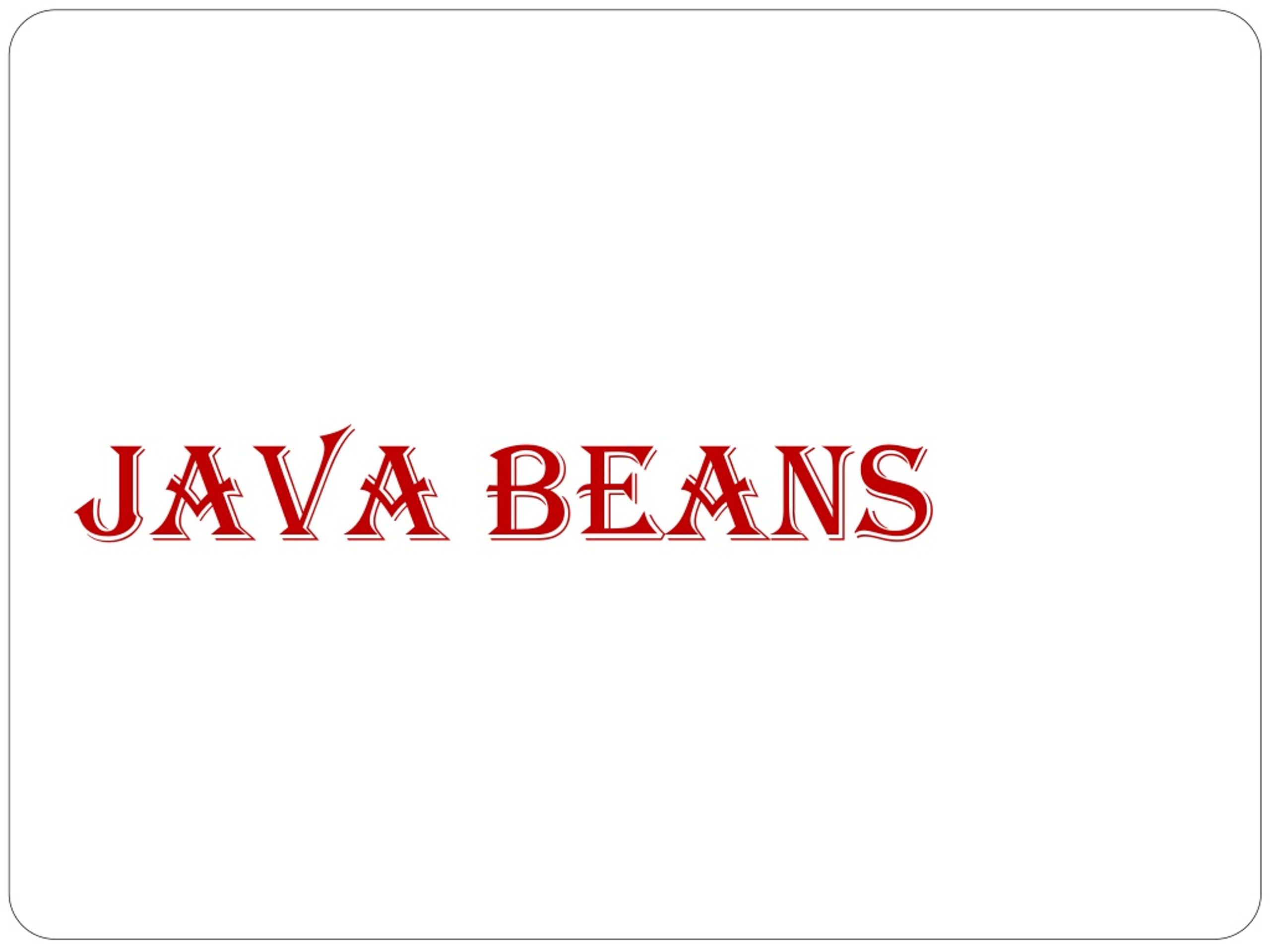 PPT Java Beans PowerPoint Presentation, free download ID209758
