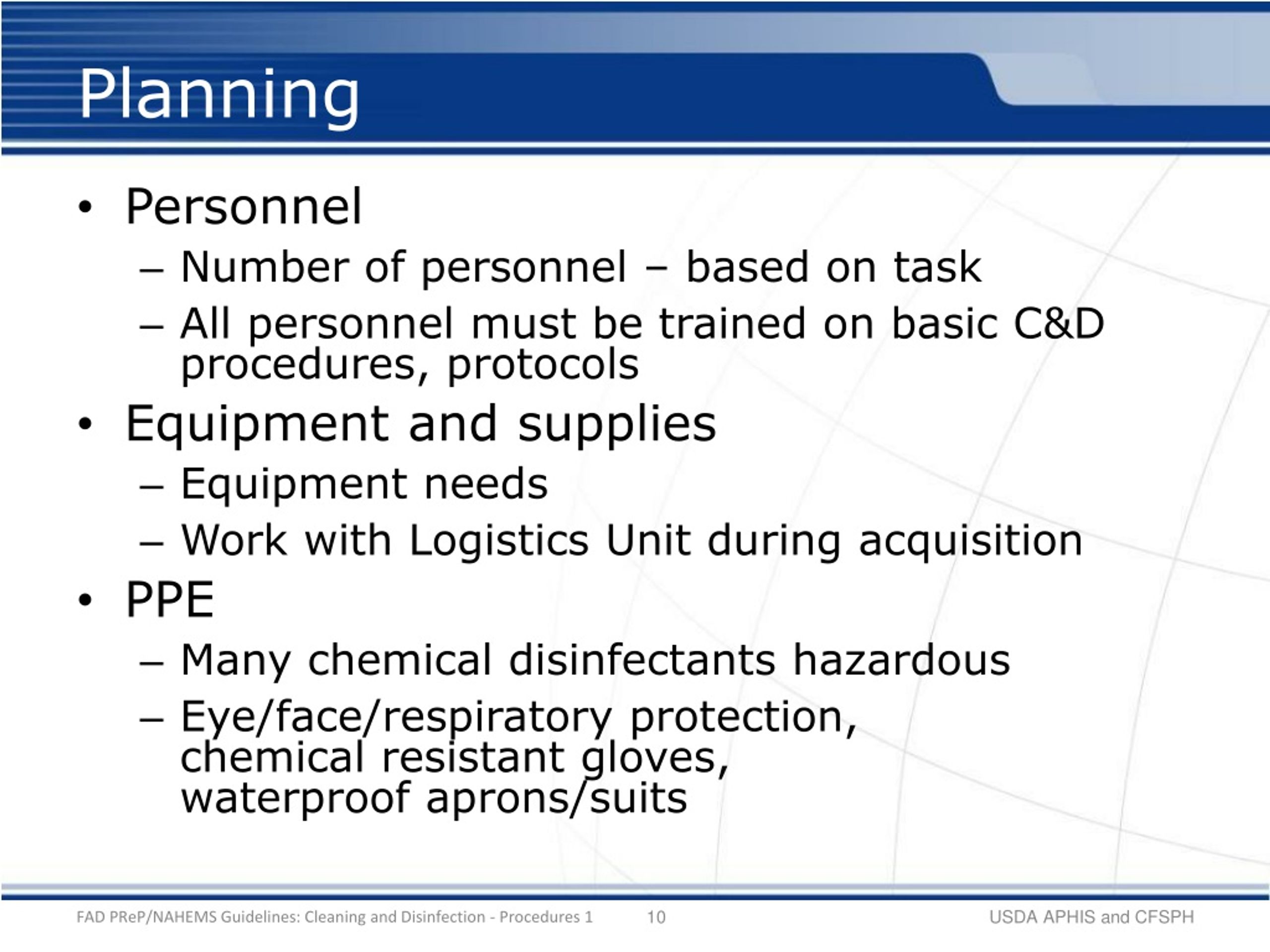 PPT Cleaning and Disinfection PowerPoint Presentation, free download