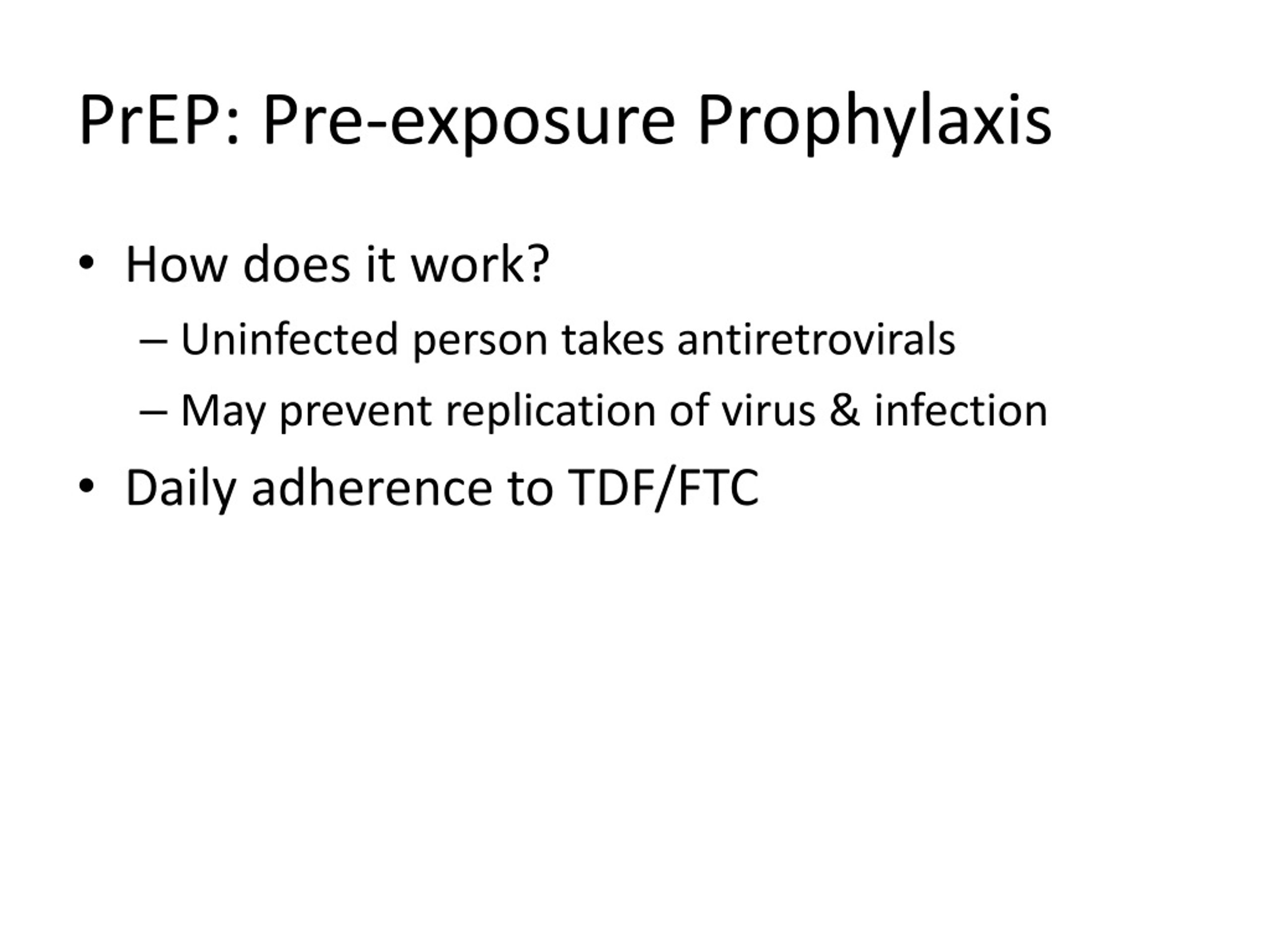 PPT PrEP HIV Preexposure Prophylaxis PowerPoint Presentation, free