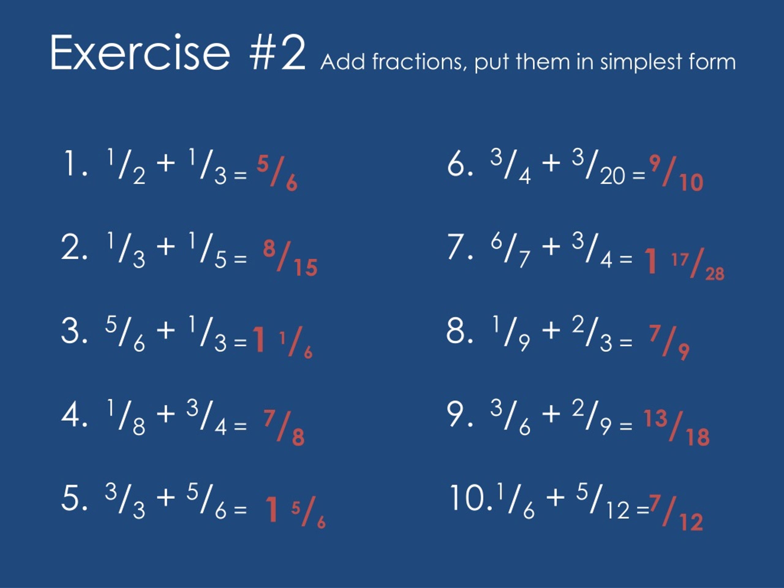 PPT Adding and Subtracting Fractions PowerPoint Presentation, free