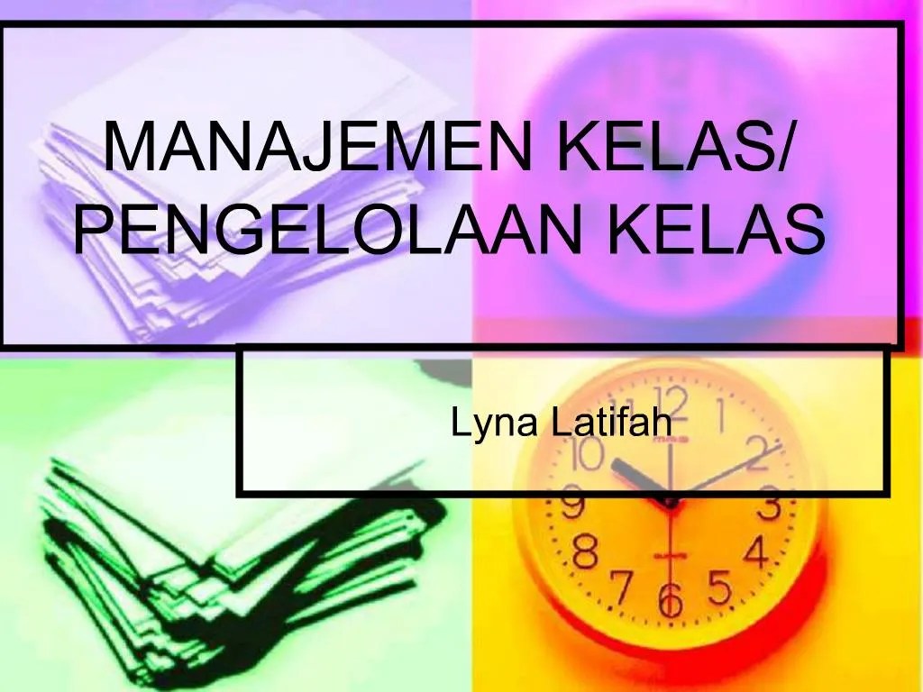 PPT MANAJEMEN KELAS PowerPoint Presentation, free download ID223150