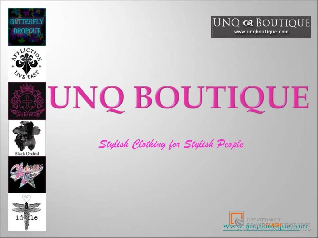 PPT Clothing Boutique PowerPoint Presentation, free download ID22944