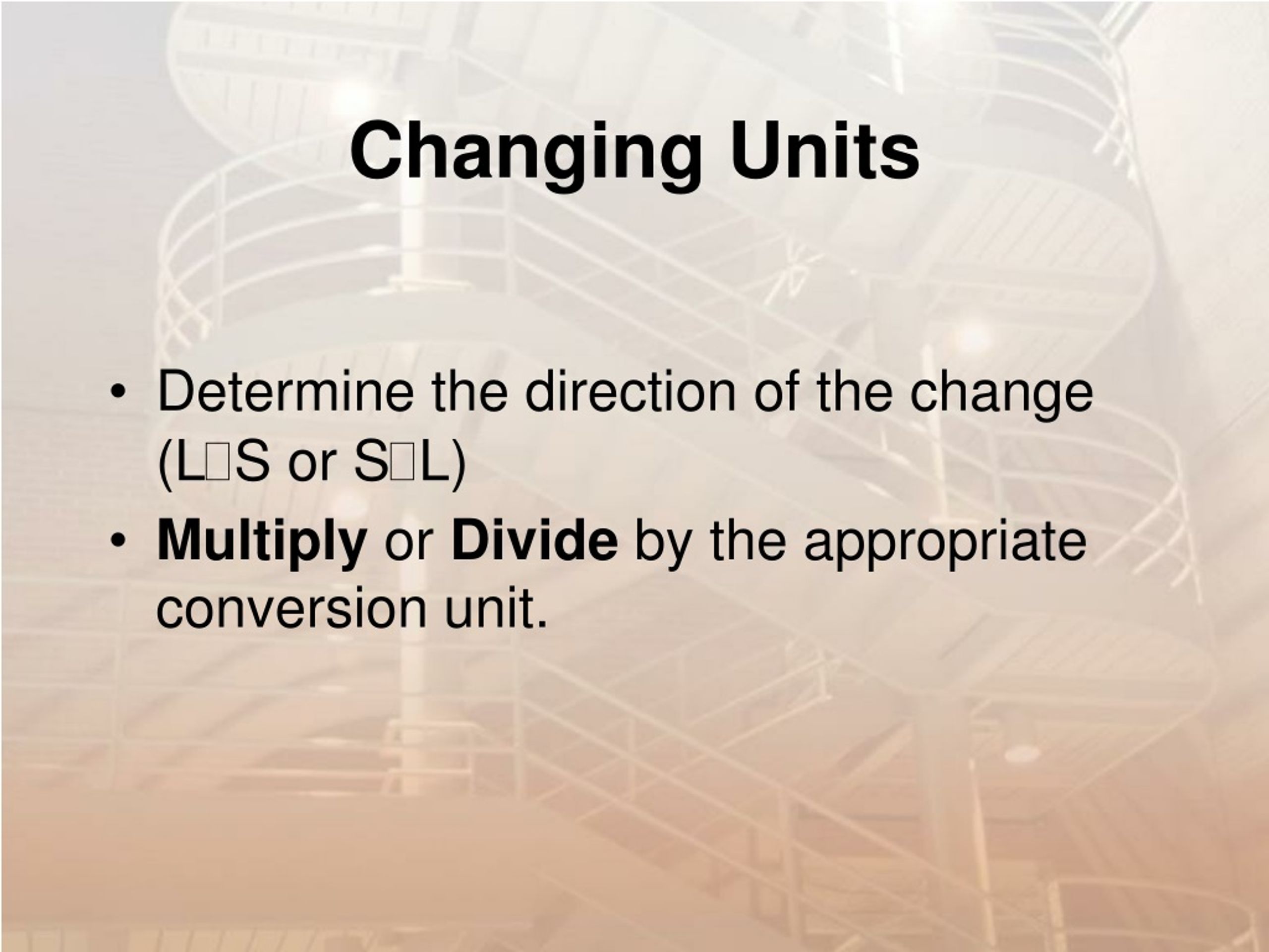 PPT Changing Units in the Customary System PowerPoint Presentation