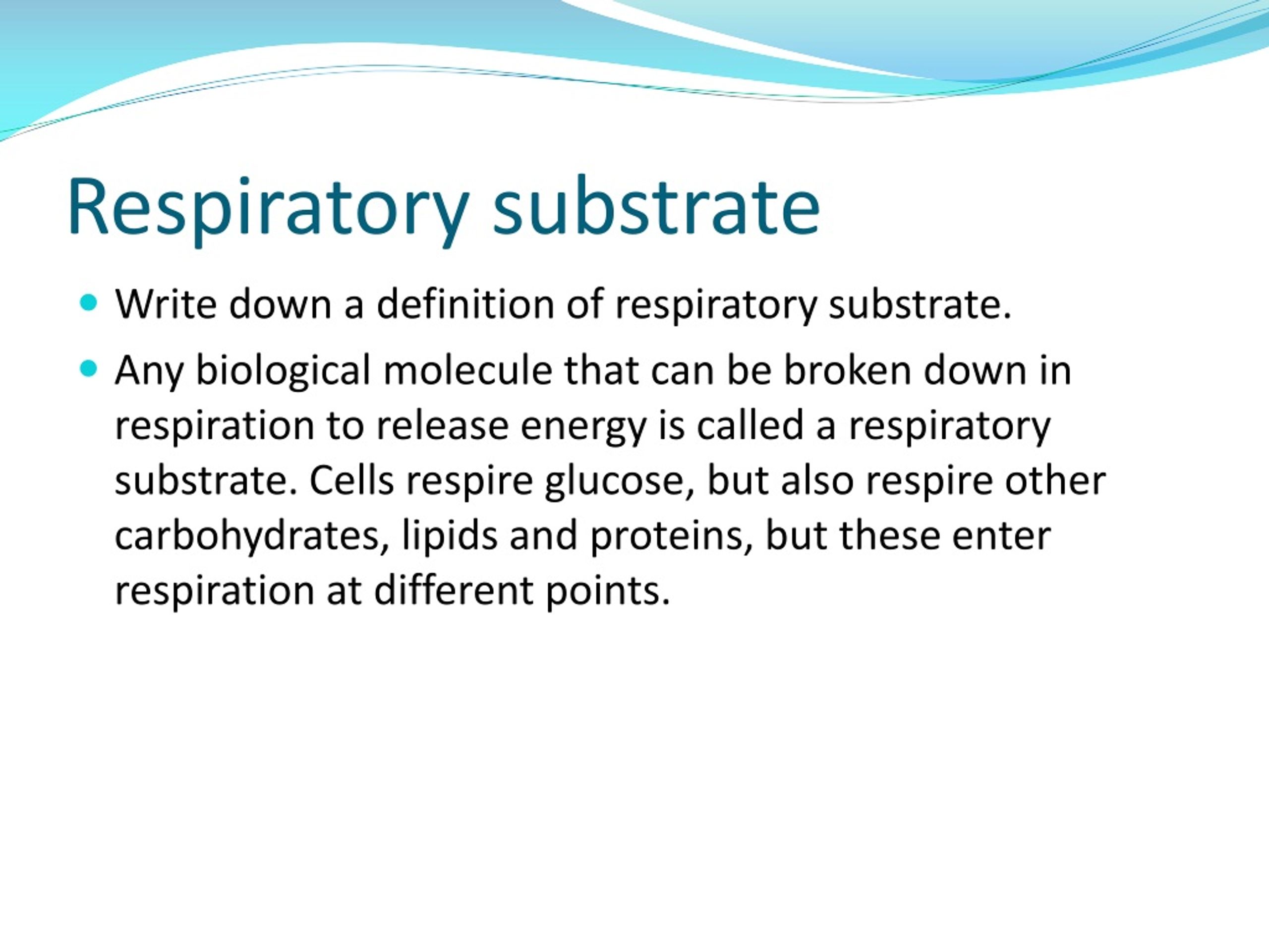 PPT Module 4 Respiration PowerPoint Presentation, free download ID