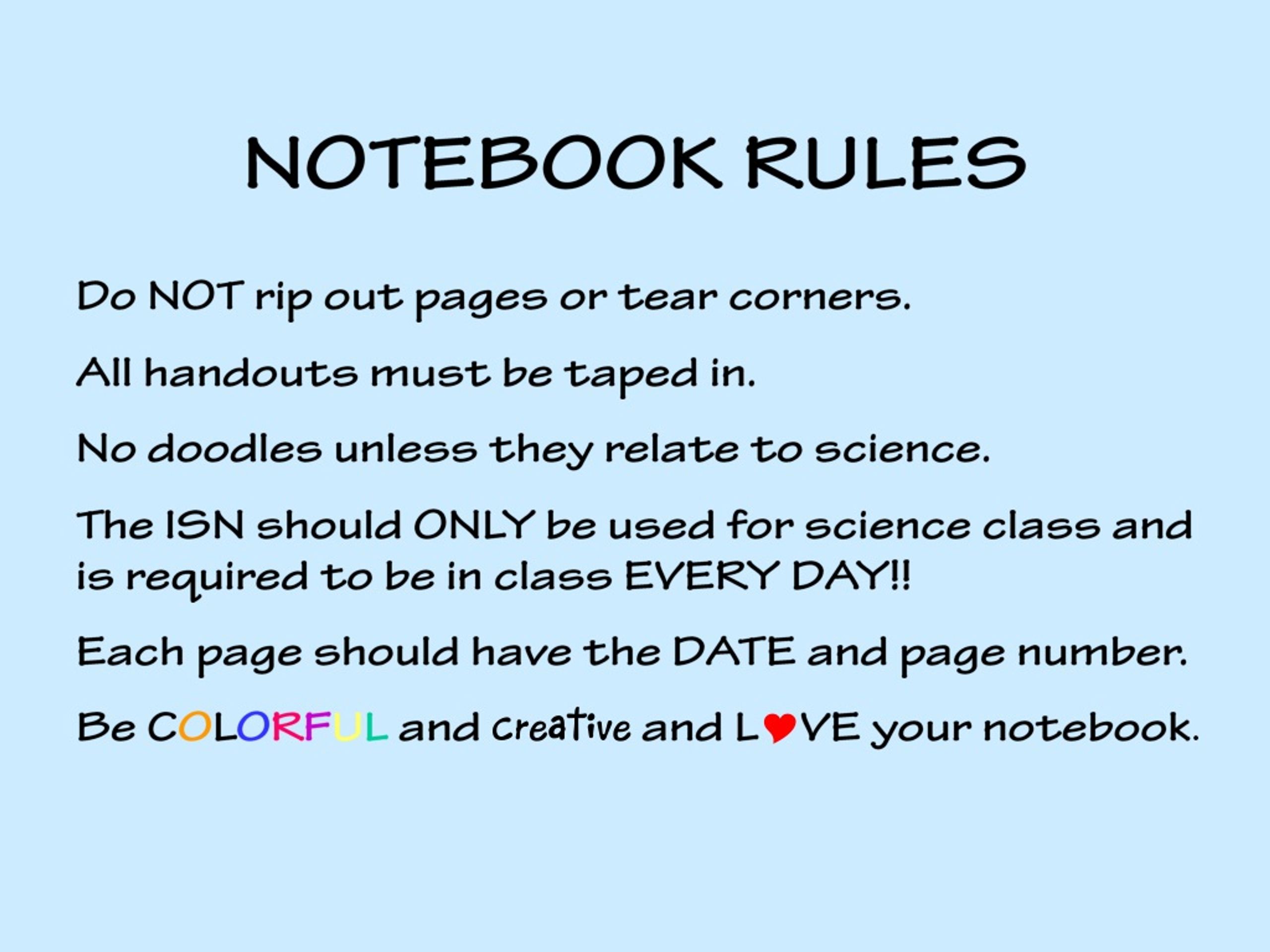 PPT Interactive Science Notebooks PowerPoint Presentation, free