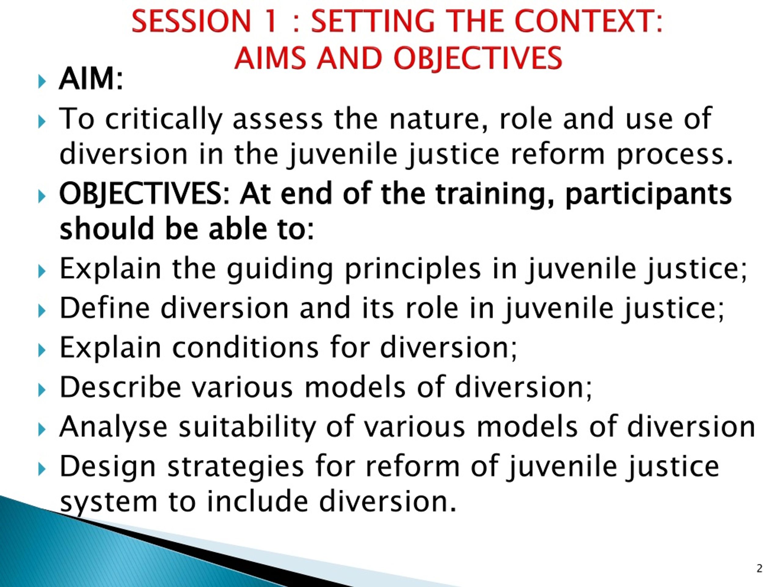 PPT SESSION 1 SETTING THE CONTEXT AIMS AND OBJECTIVES PowerPoint PPT SESSION 1 SETTING THE CONTEXT AIMS AND OBJECTIVES PowerPoint