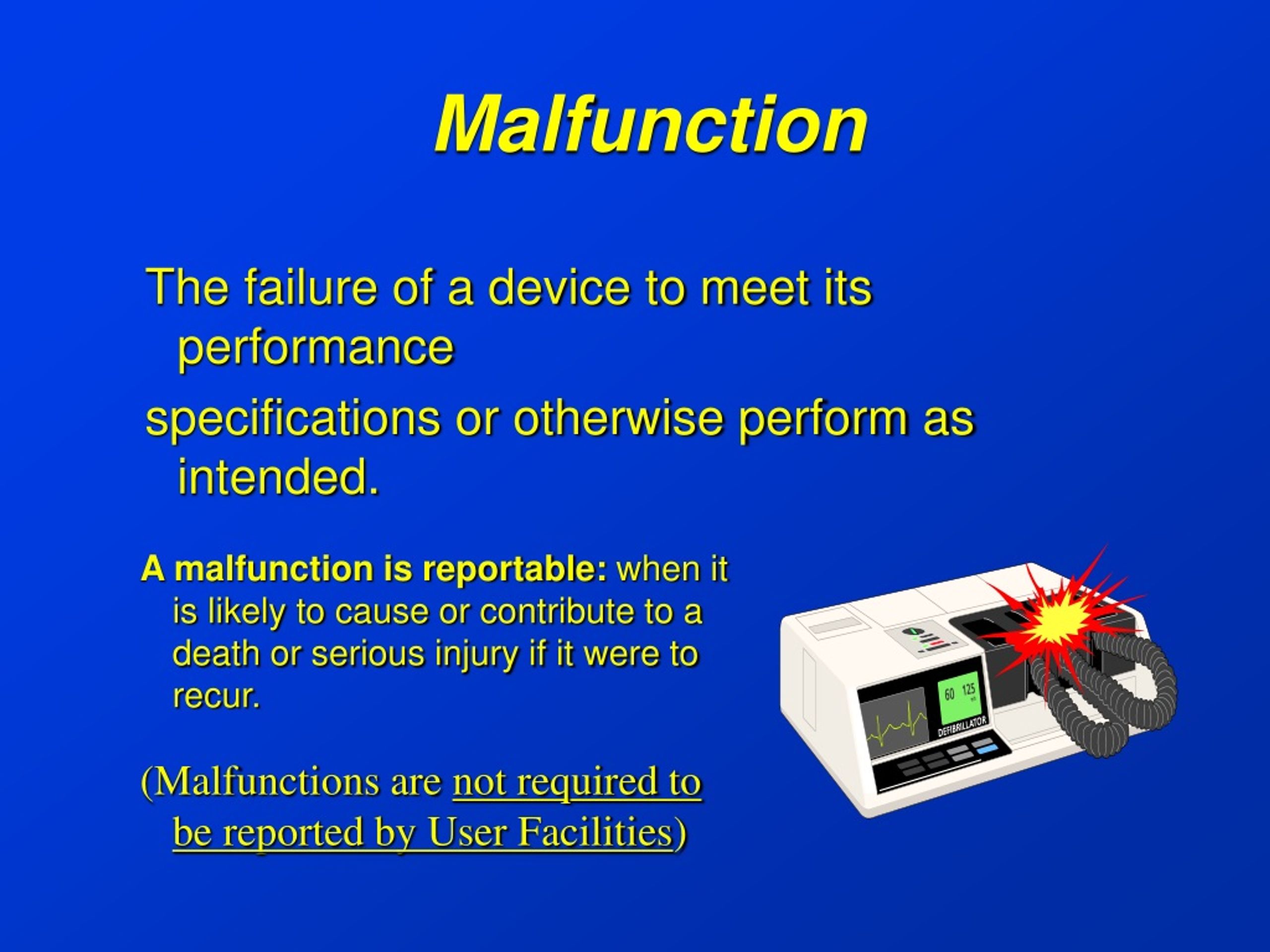 PPT Patient Safety and Medical Devices Sonia Swayze, RN, MA, C and