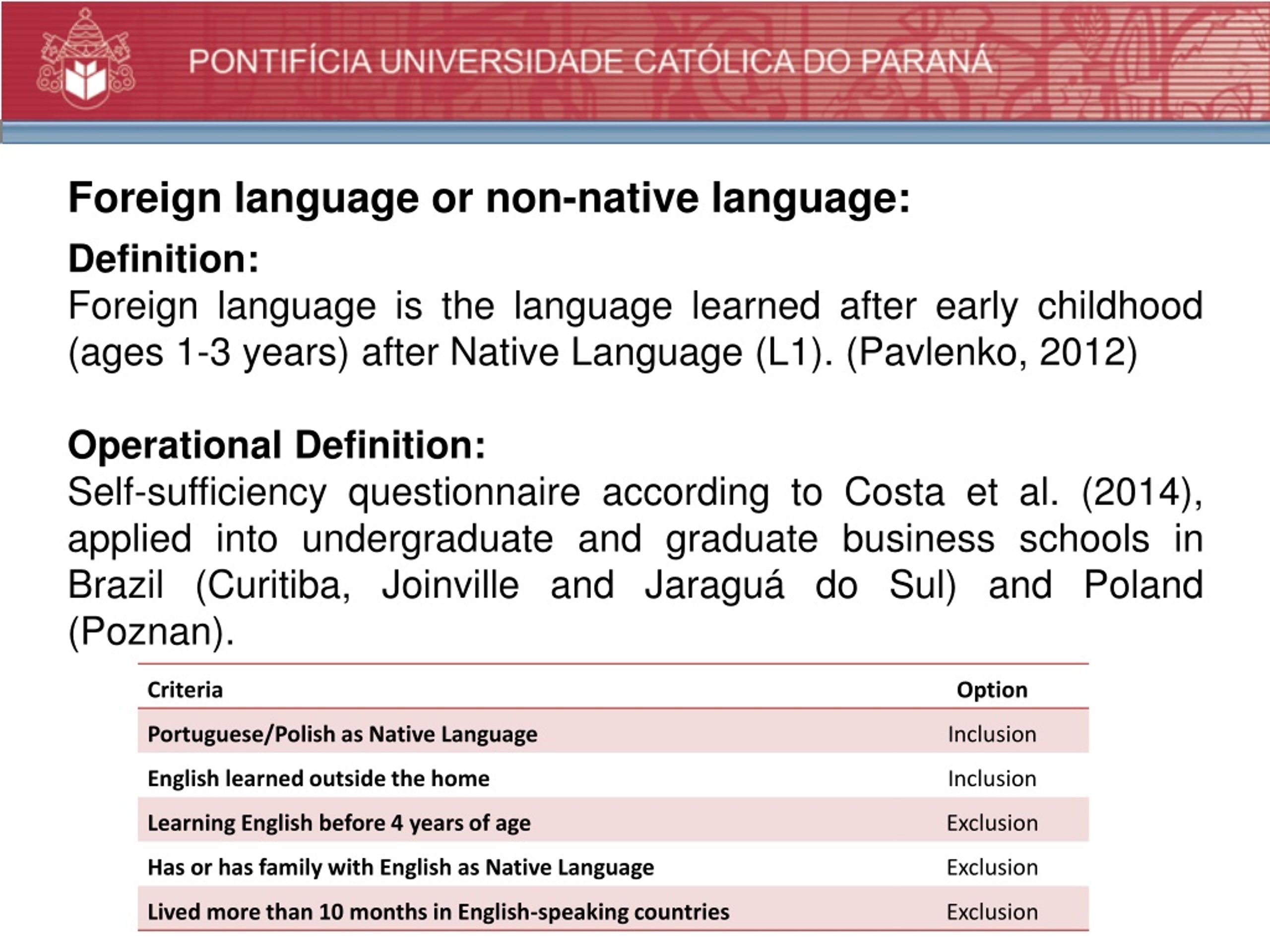 PPT The ForeignLanguage Effect Does Thinking in a Foreign Tongue