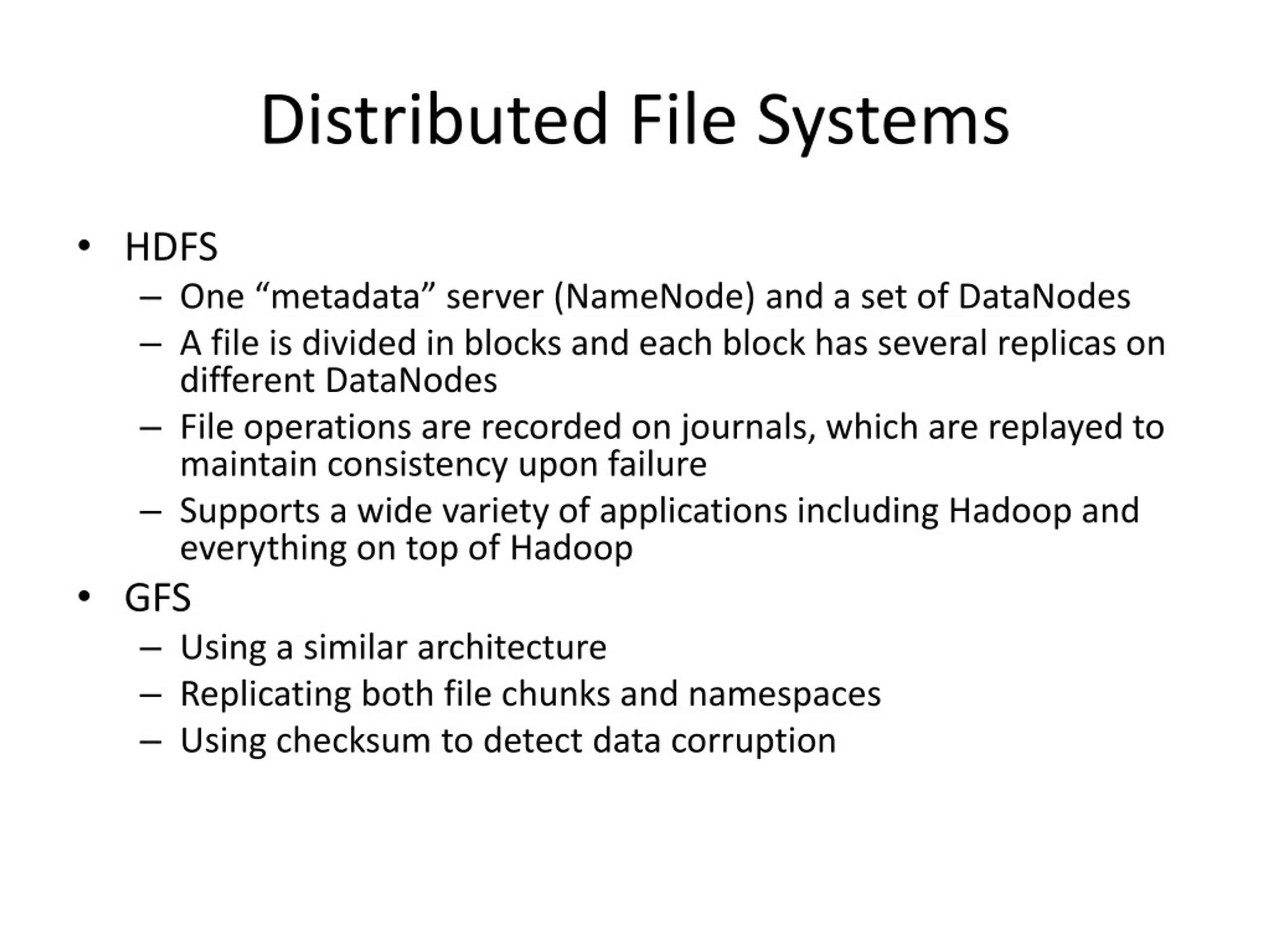PPT Introduction to Distributed Storage Systems PowerPoint