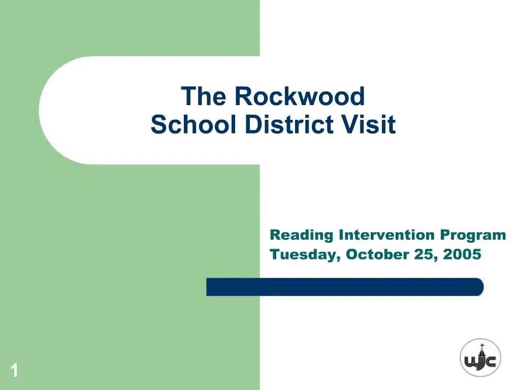 PPT The Rockwood School District Visit PowerPoint Presentation, free