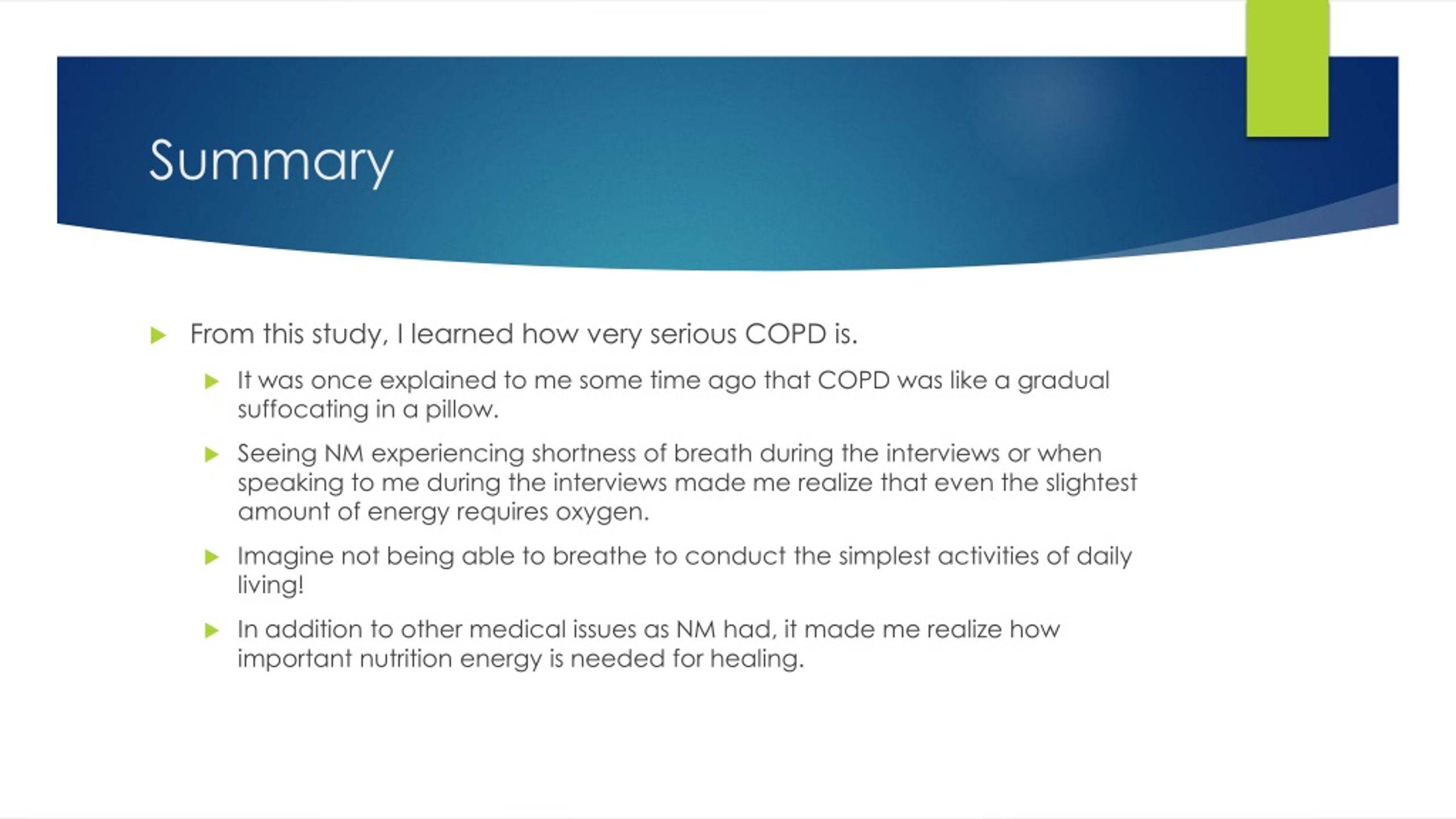 PPT Major Case Study COPD PowerPoint Presentation, free download