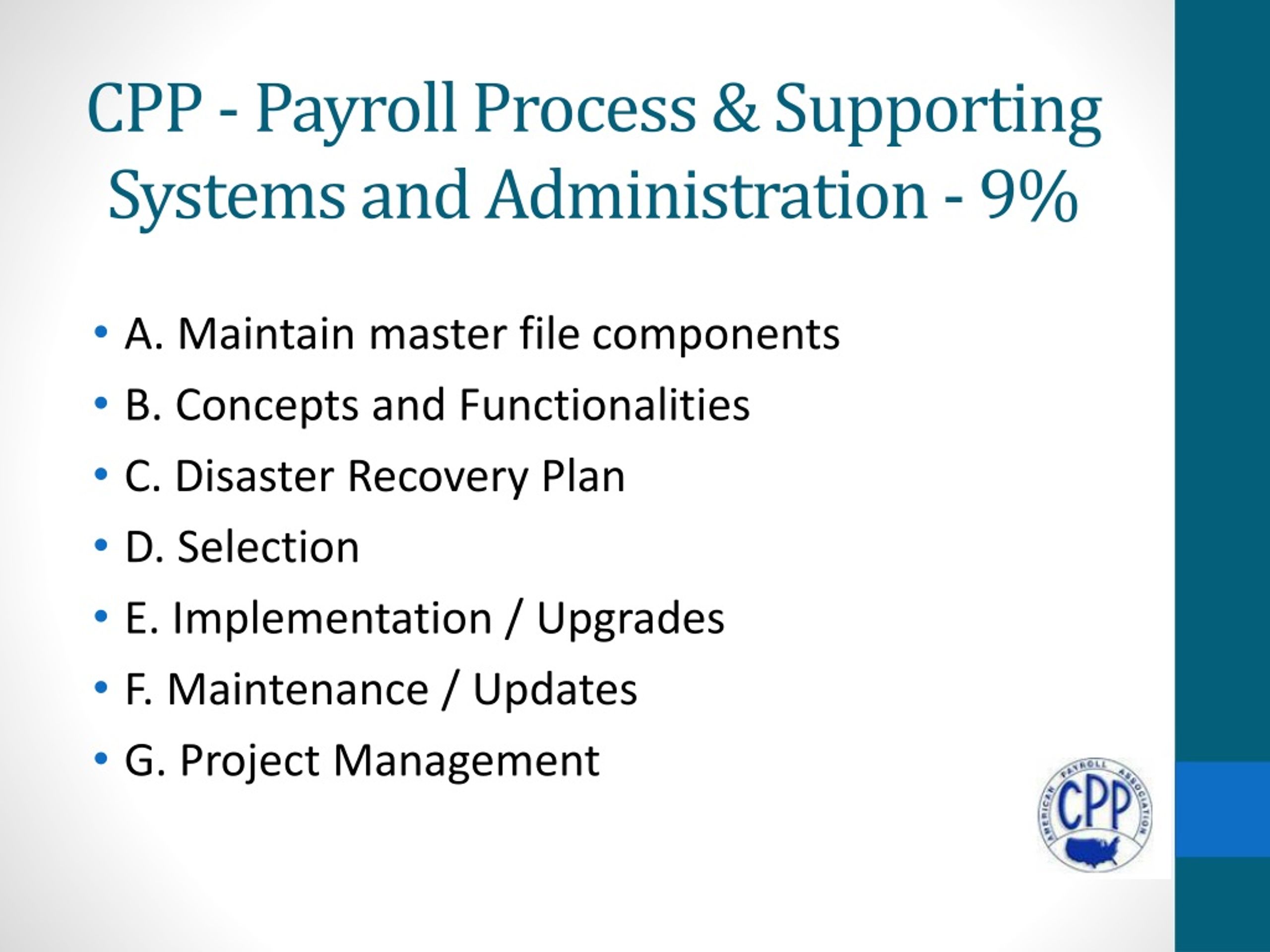 PPT California Payroll Conference CPP and FPC Exams PowerPoint