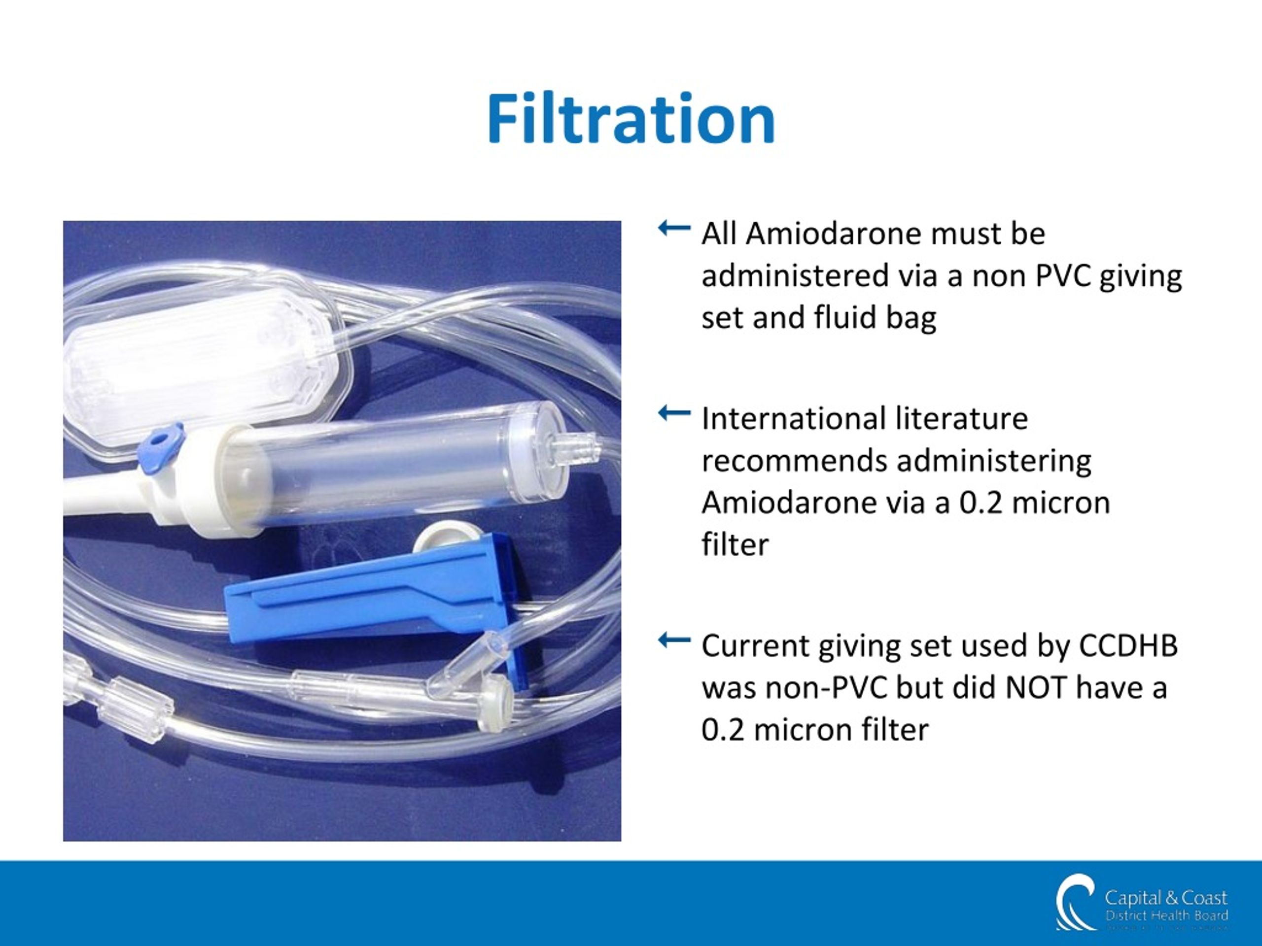 PPT Review of IV Amiodarone Administration to reduce the occurrence