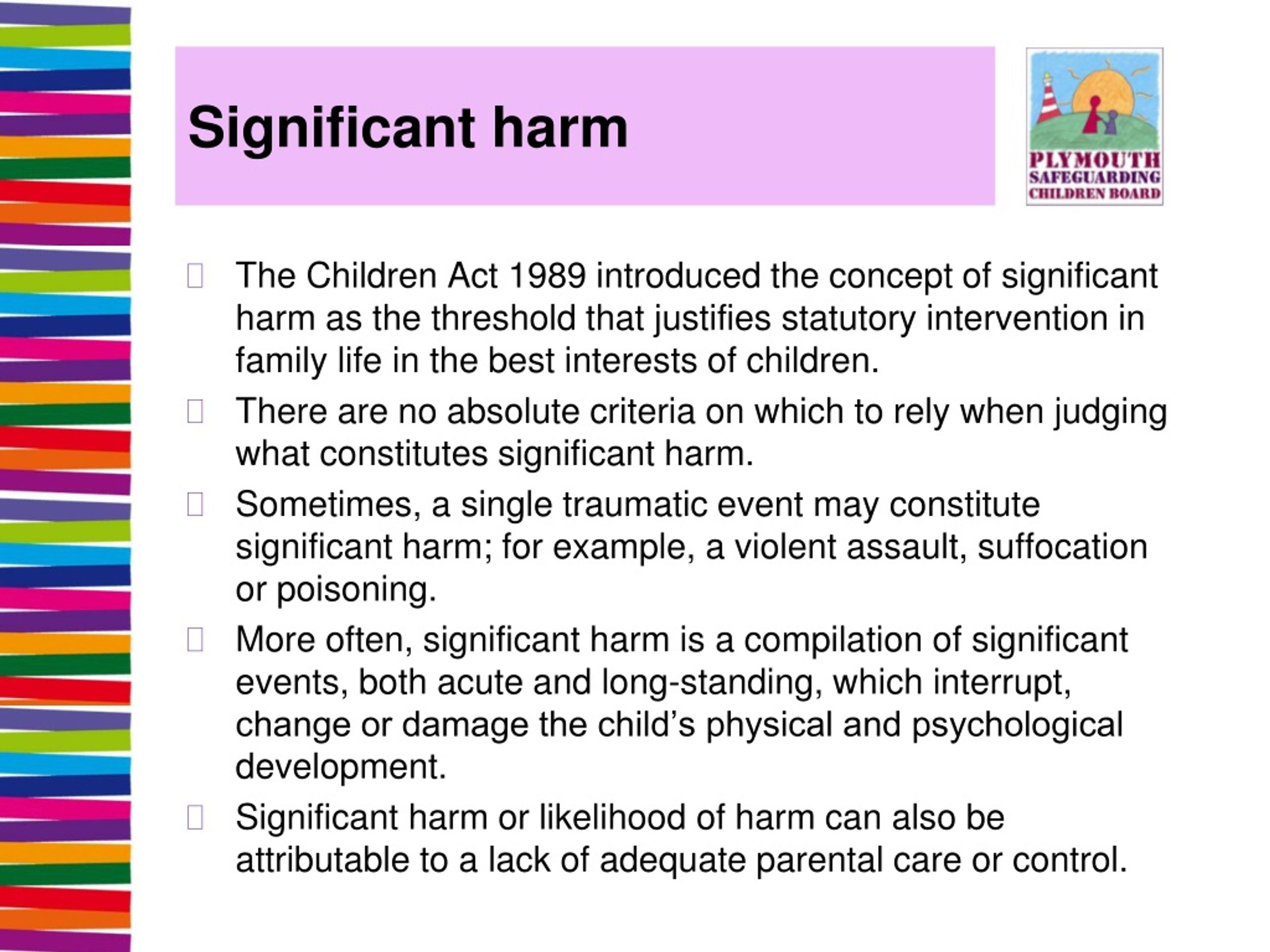 PPT Child protection single agency training PowerPoint Presentation