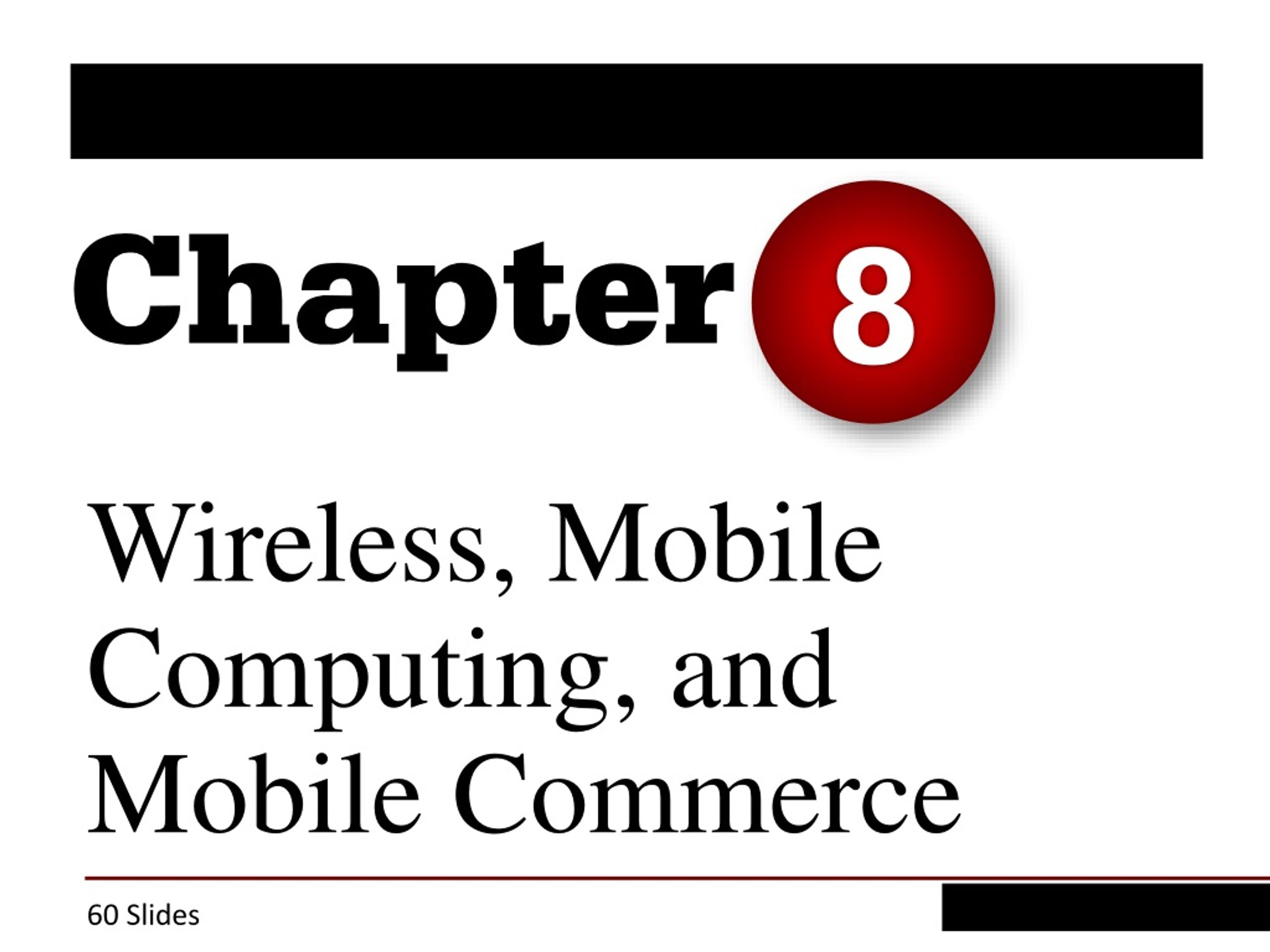 PPT Wireless, Mobile Computing, and Mobile Commerce PowerPoint