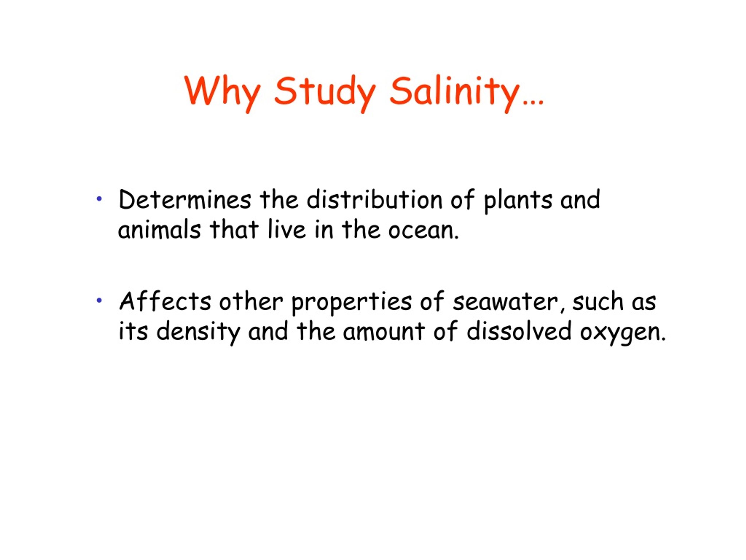 PPT Salinity PowerPoint Presentation, free download ID270033