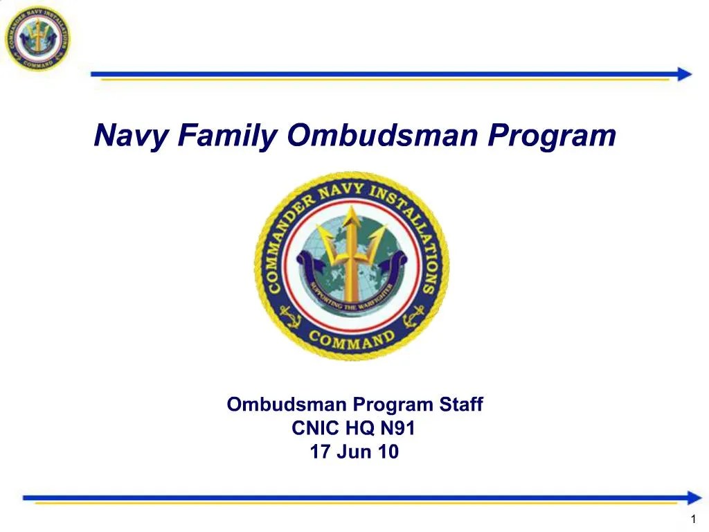 PPT Navy Family Ombudsman Program PowerPoint Presentation, free download ID290002