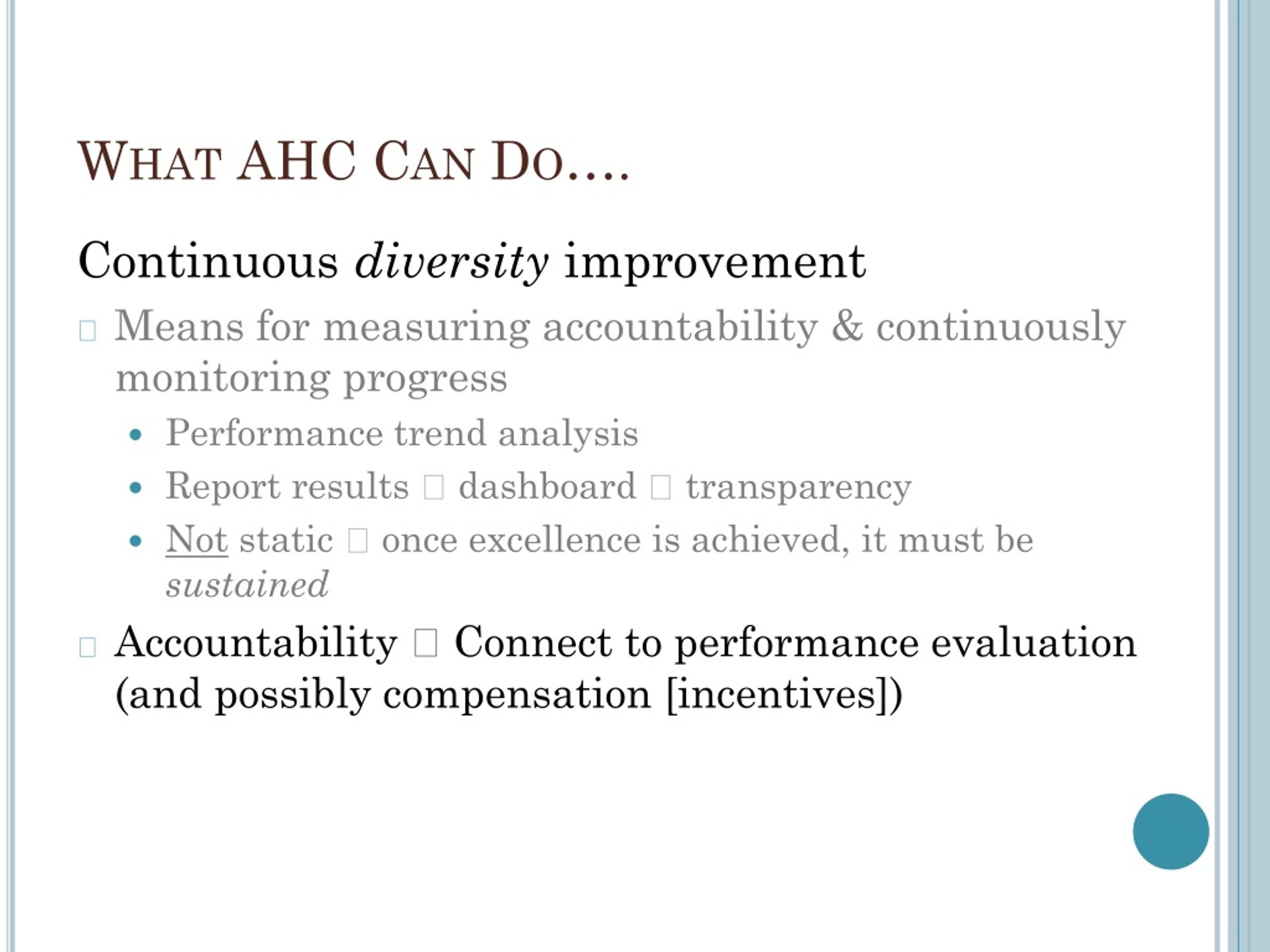 PPT The Next Generation of Work for Diversity in Our Academic Health