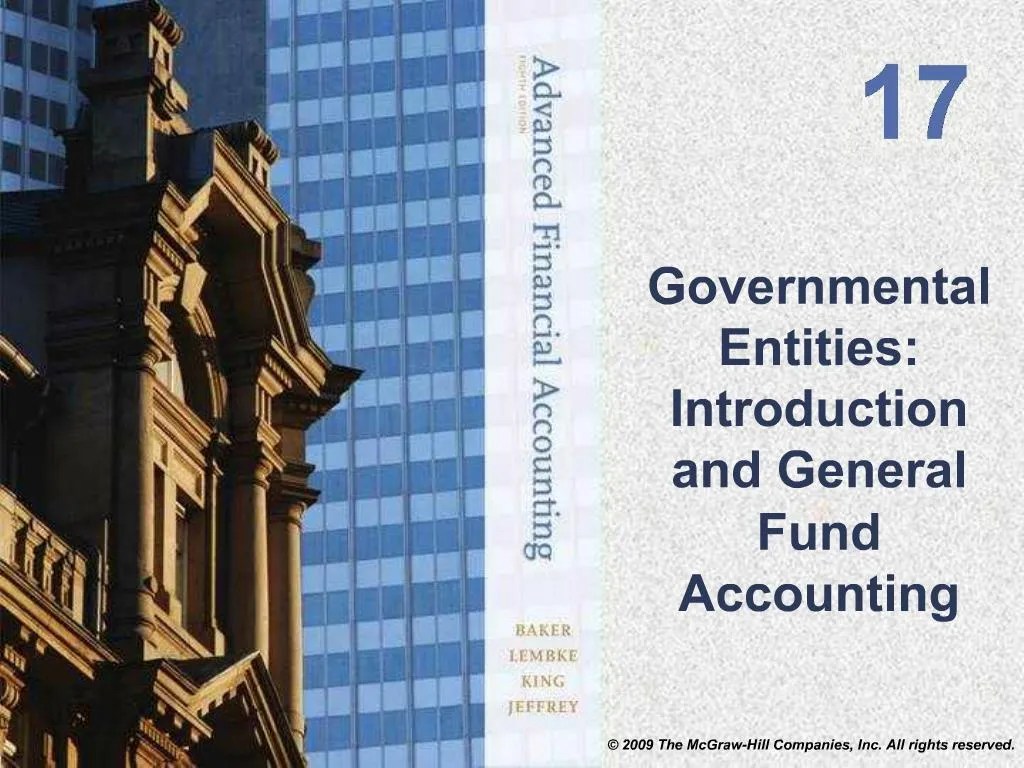 PPT Governmental Entities Introduction and General Fund Accounting