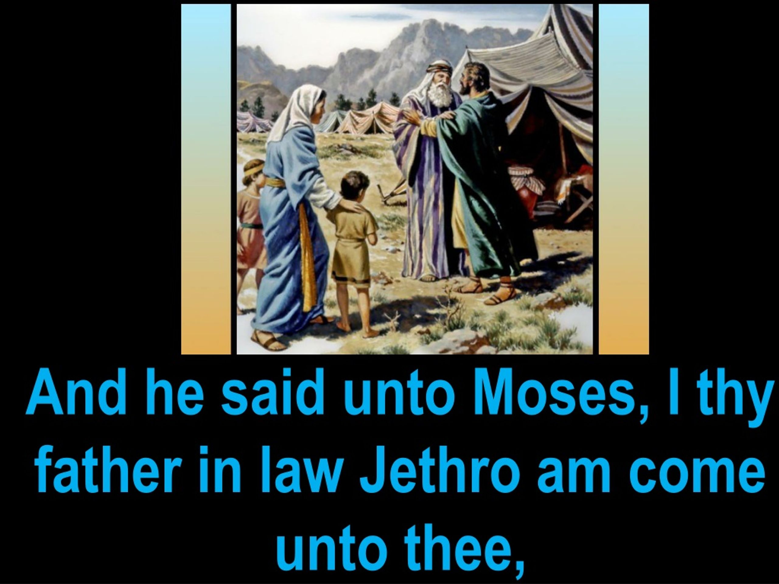 PPT Responsive Reading Exodus 181 to Exodus 185 PowerPoint