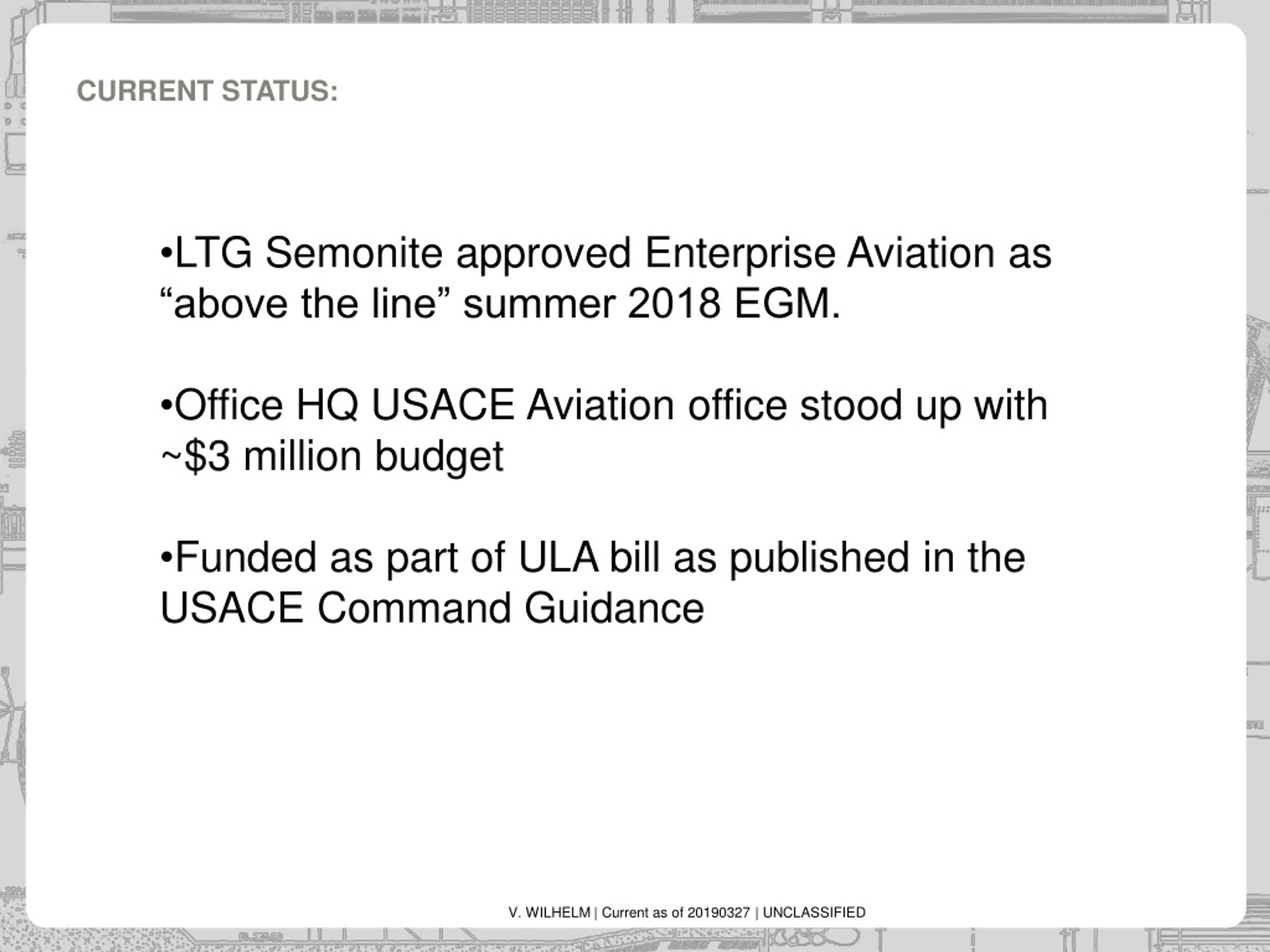 PPT USACE UAS posture and applications for same JAX POST PowerPoint