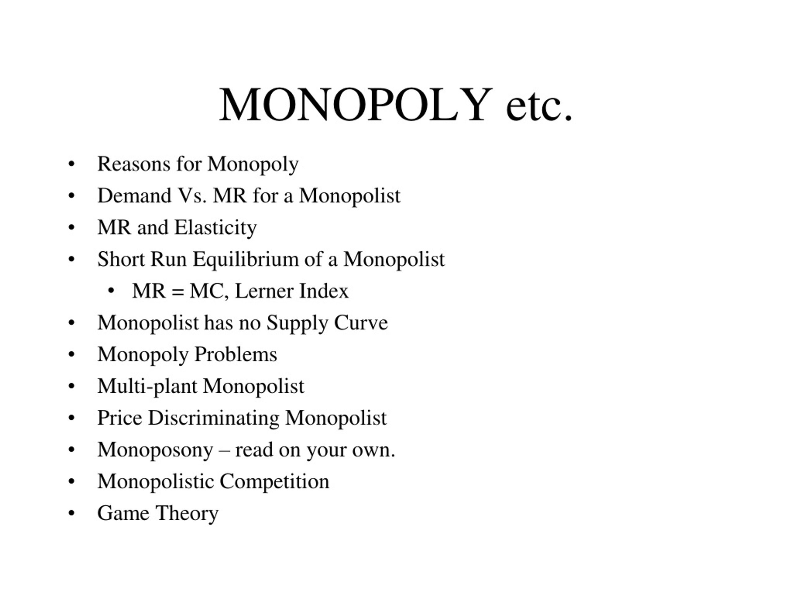 PPT MONOPOLY etc. PowerPoint Presentation, free download ID306341