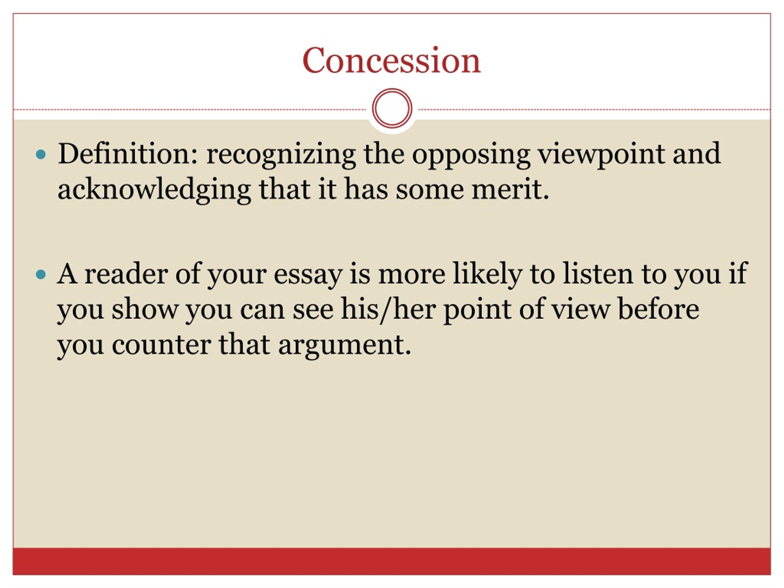 Concession Literature Example at Rose Wood blog