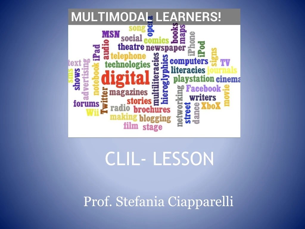 PPT CLIL LESSON PowerPoint Presentation, free download