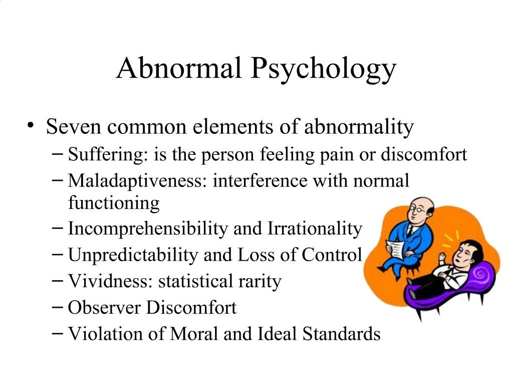 PPT Abnormal Psychology PowerPoint Presentation, free download ID