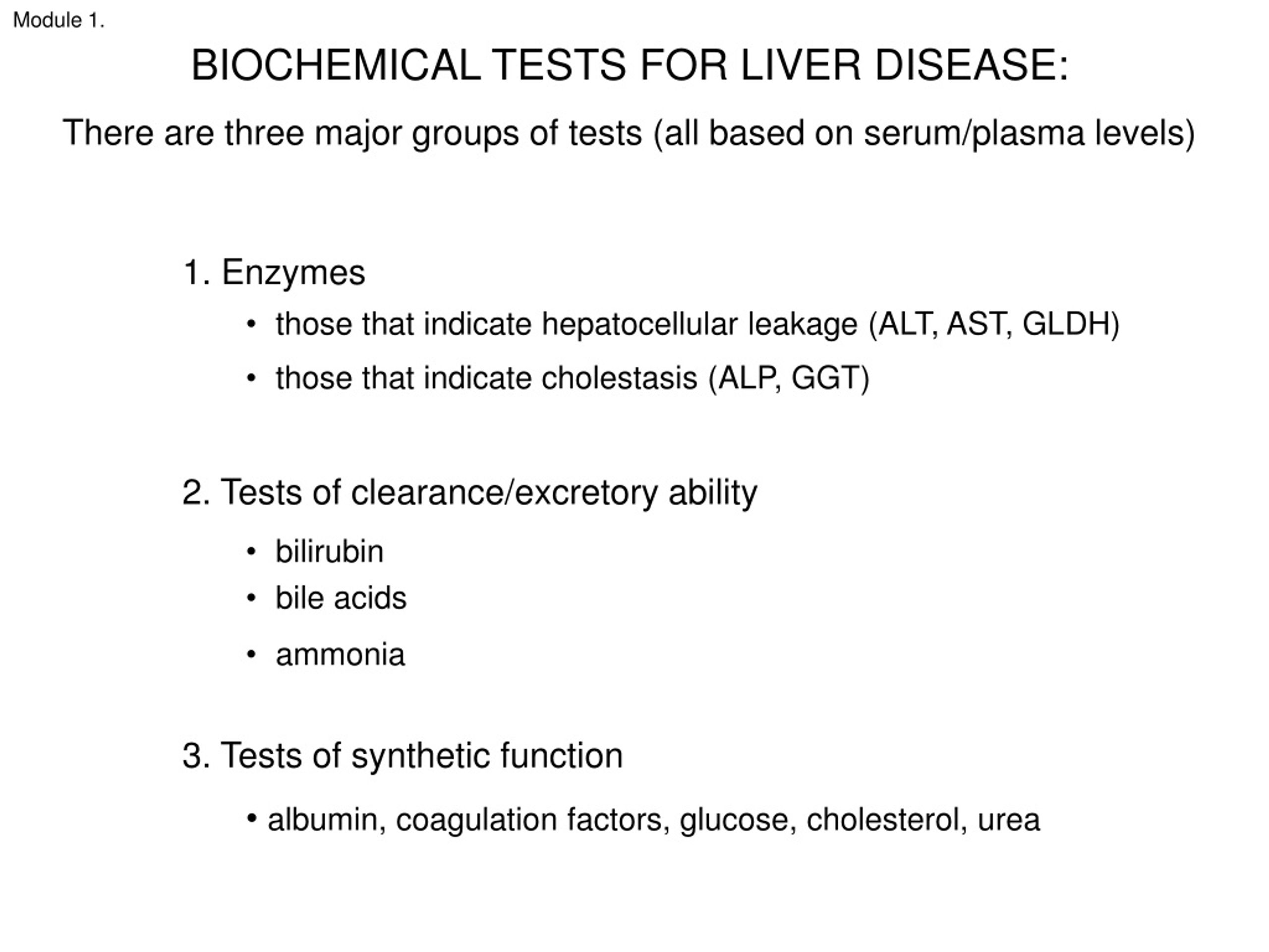 PPT BIOCHEMICAL TESTS FOR LIVER DISEASE PowerPoint Presentation