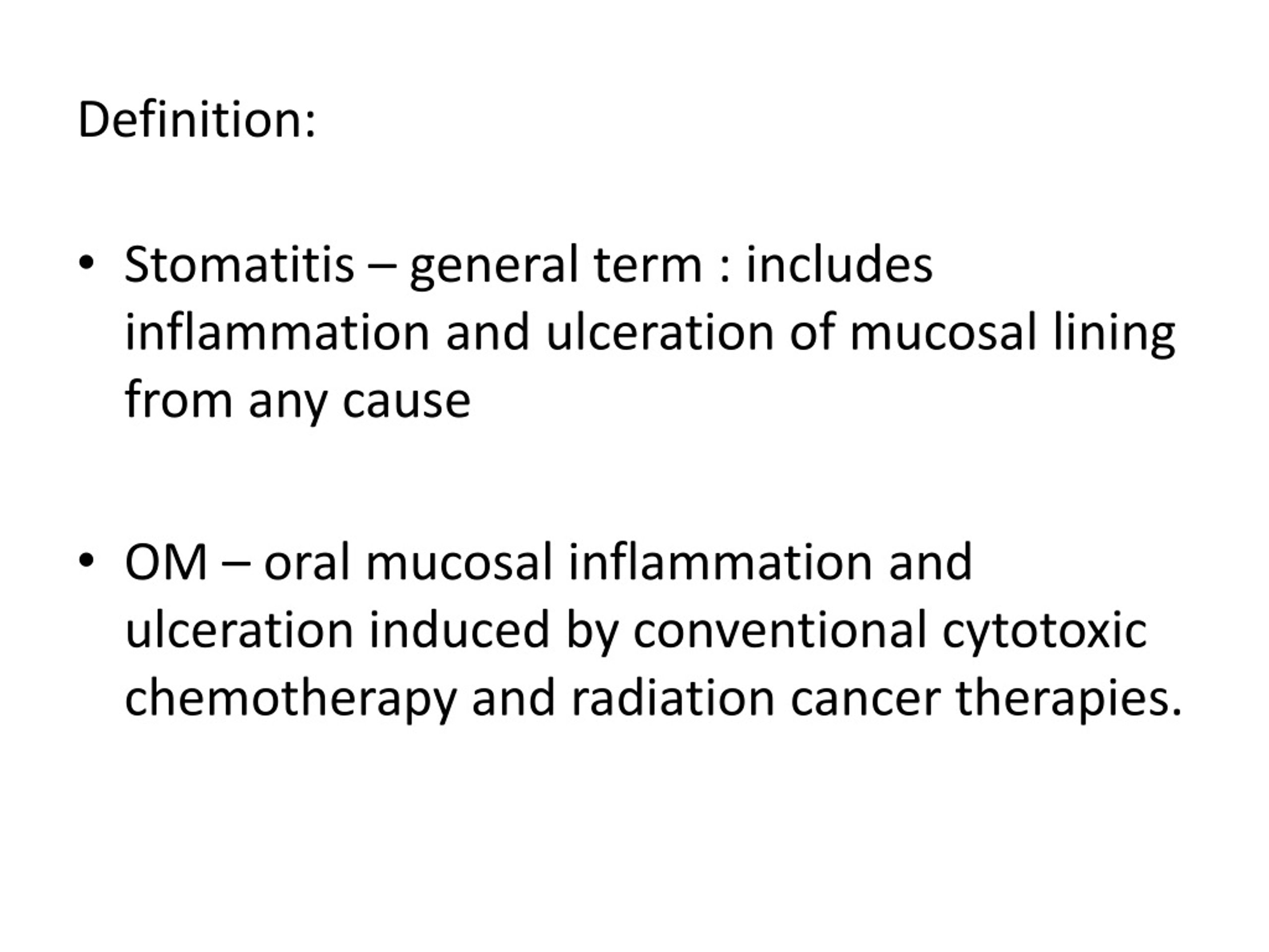 PPT Pharmacology of Oral Mucositis PowerPoint Presentation, free download ID381774