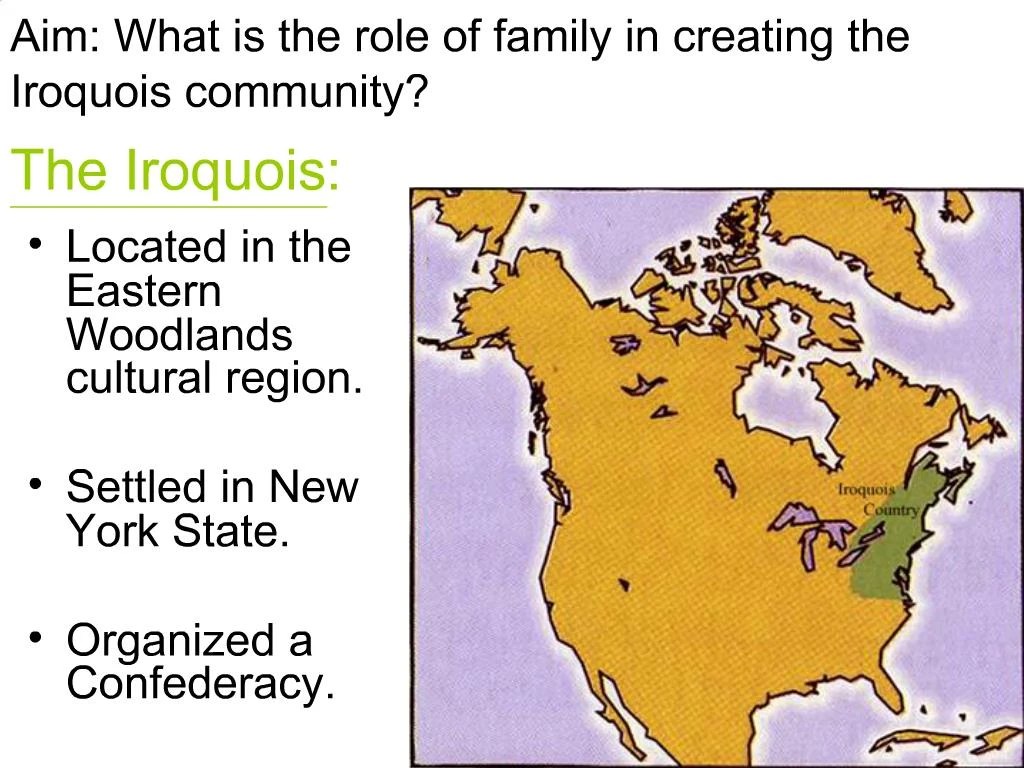 PPT The Iroquois PowerPoint Presentation, free download ID401428