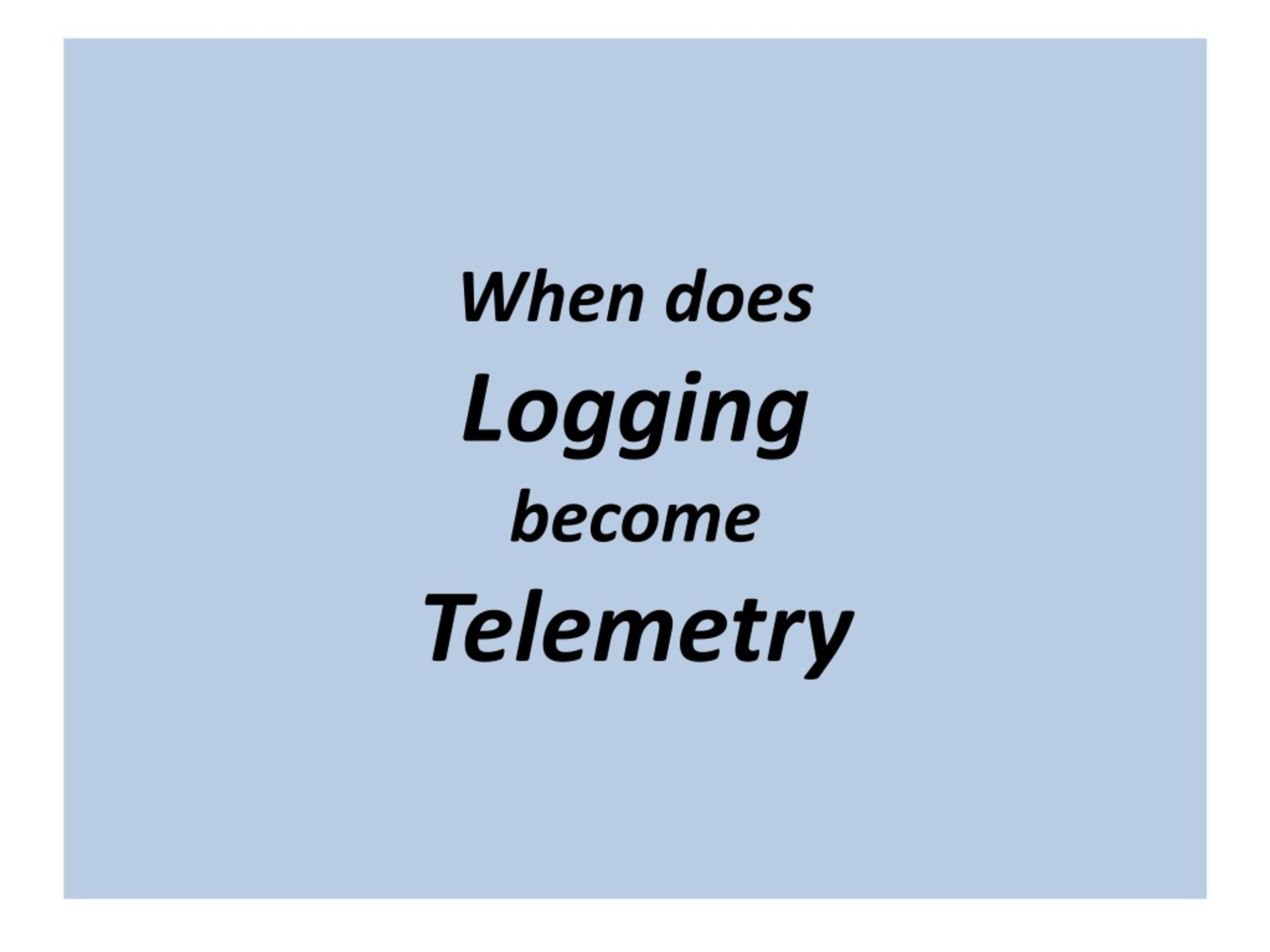 Telemetry logger Commerce Dynamics 365 Microsoft.