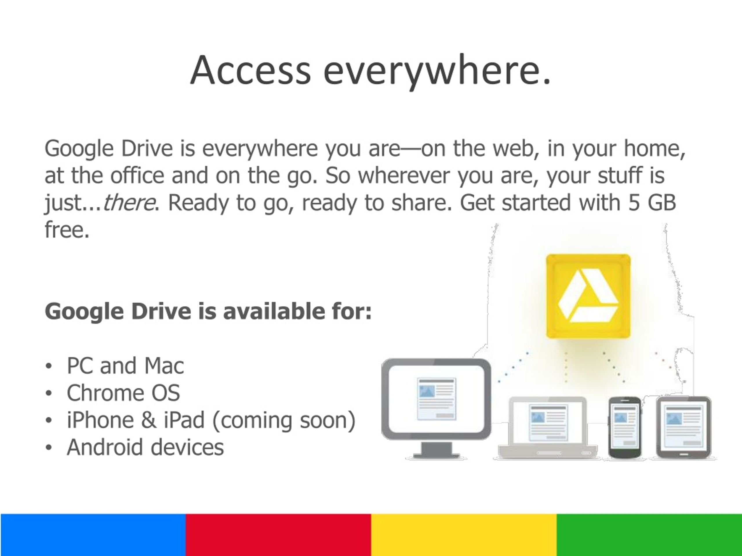 PPT Google Drive PowerPoint Presentation, free download ID417352