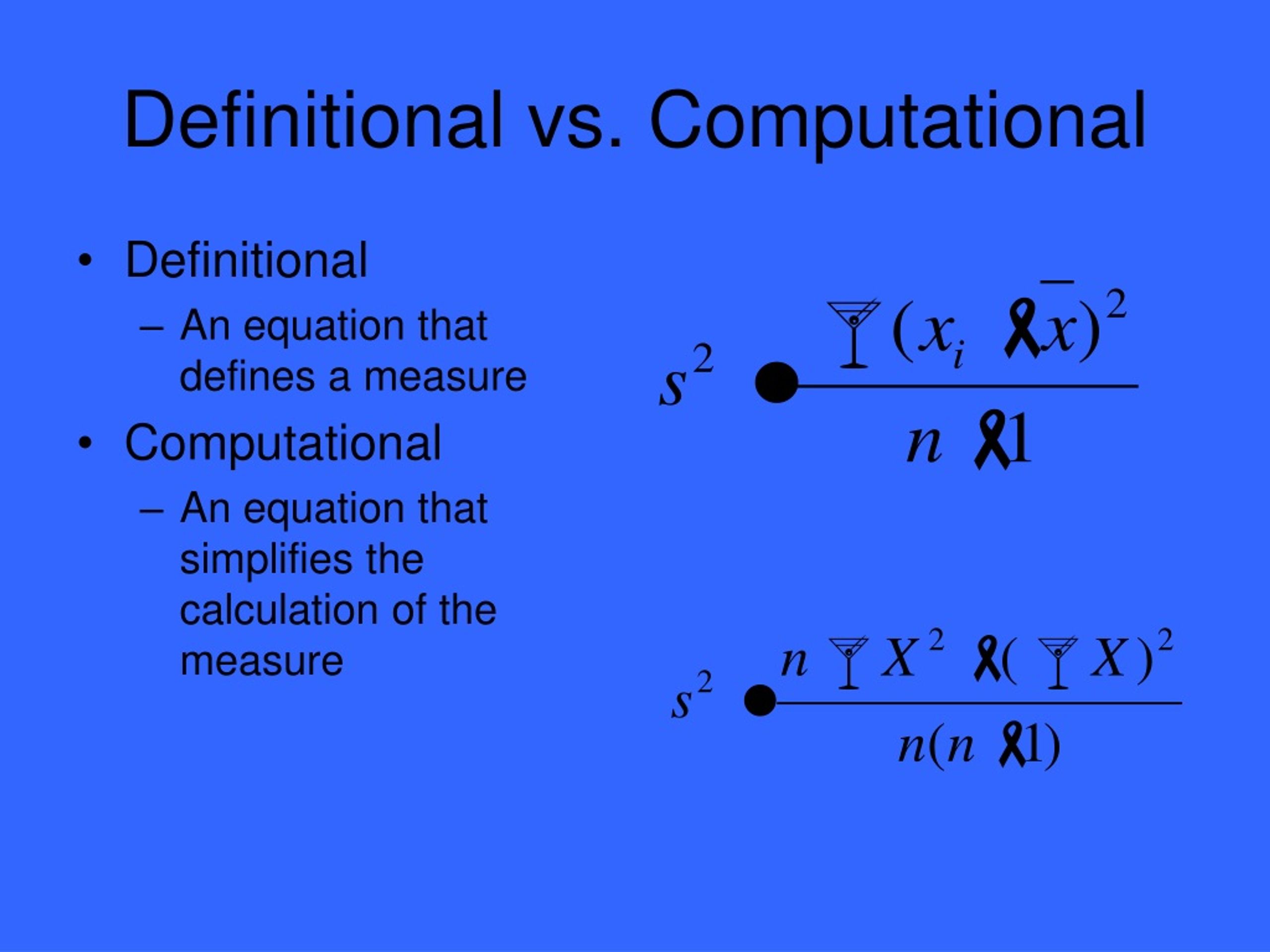 PPT Measures of Dispersion & The Standard Normal Distribution