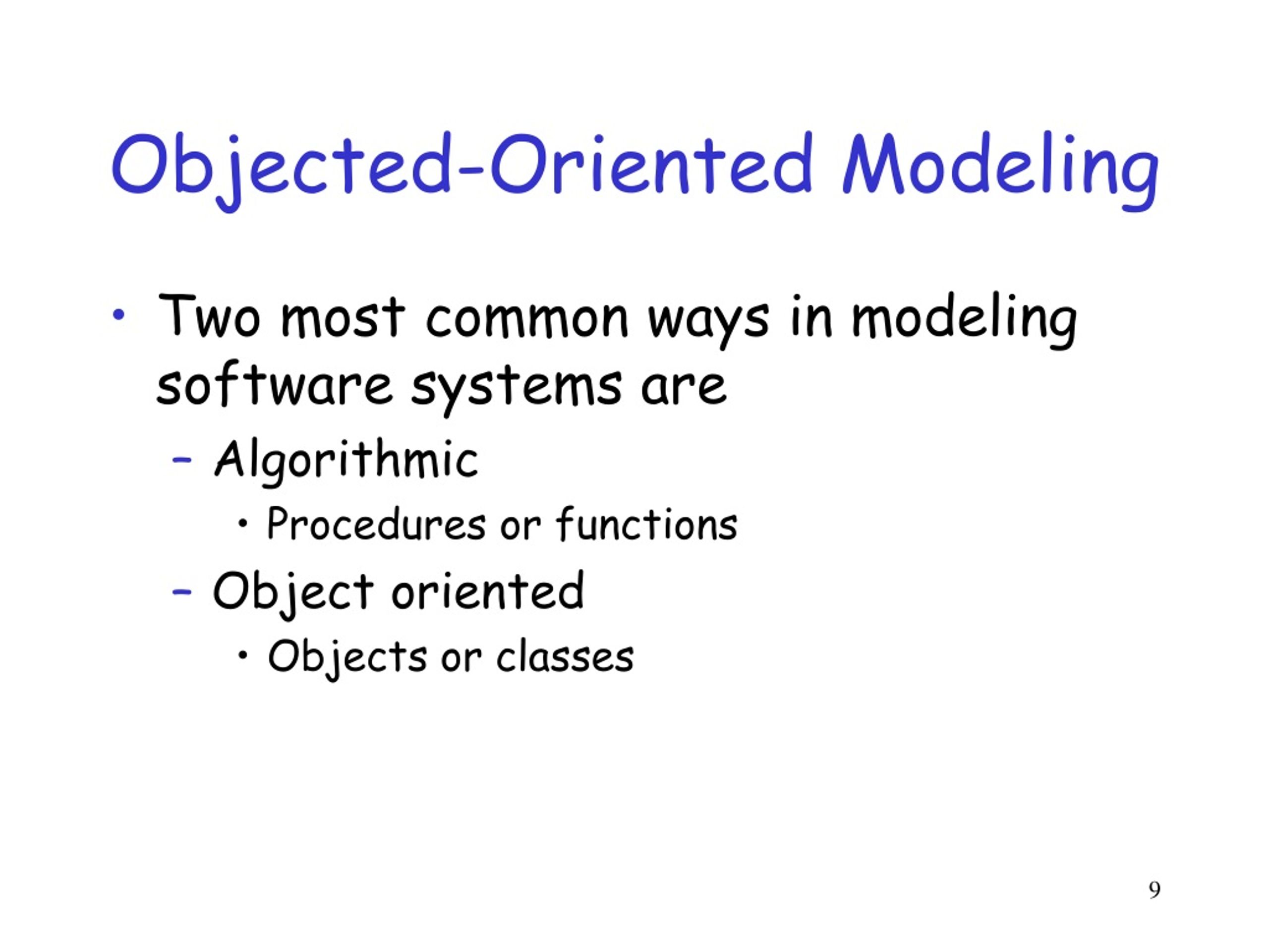 PPT ObjectOriented Modeling Using Modified Modeling Language (UML