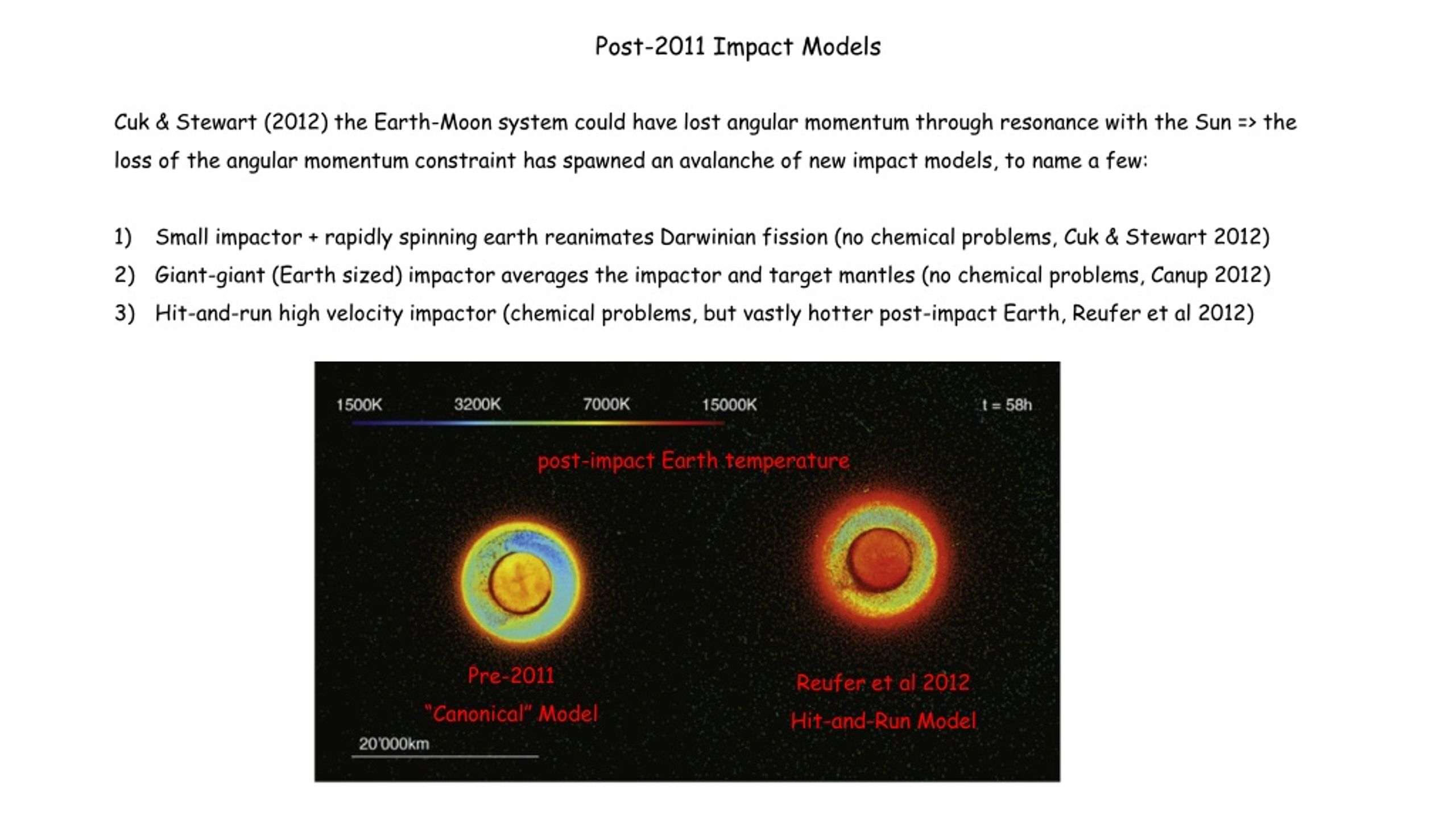 PPT The Giant Impact model for lunar origin PowerPoint Presentation