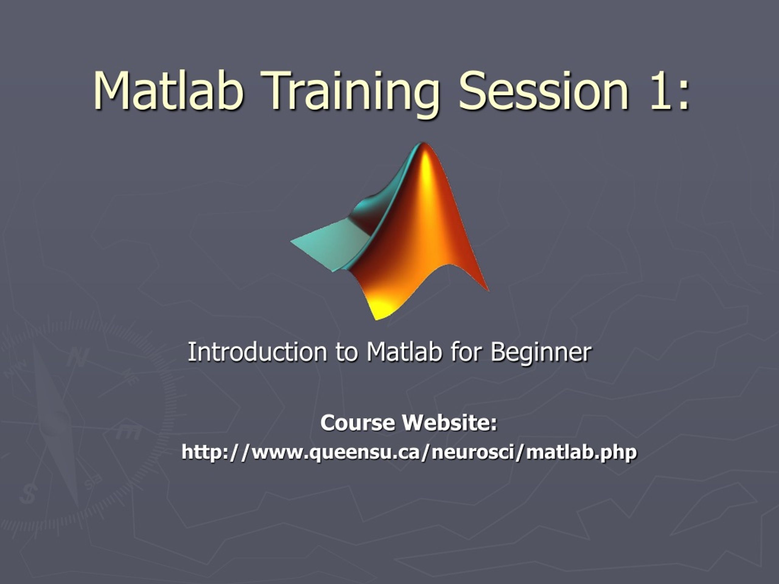 PPT Matlab Training Session 1 PowerPoint Presentation, free download