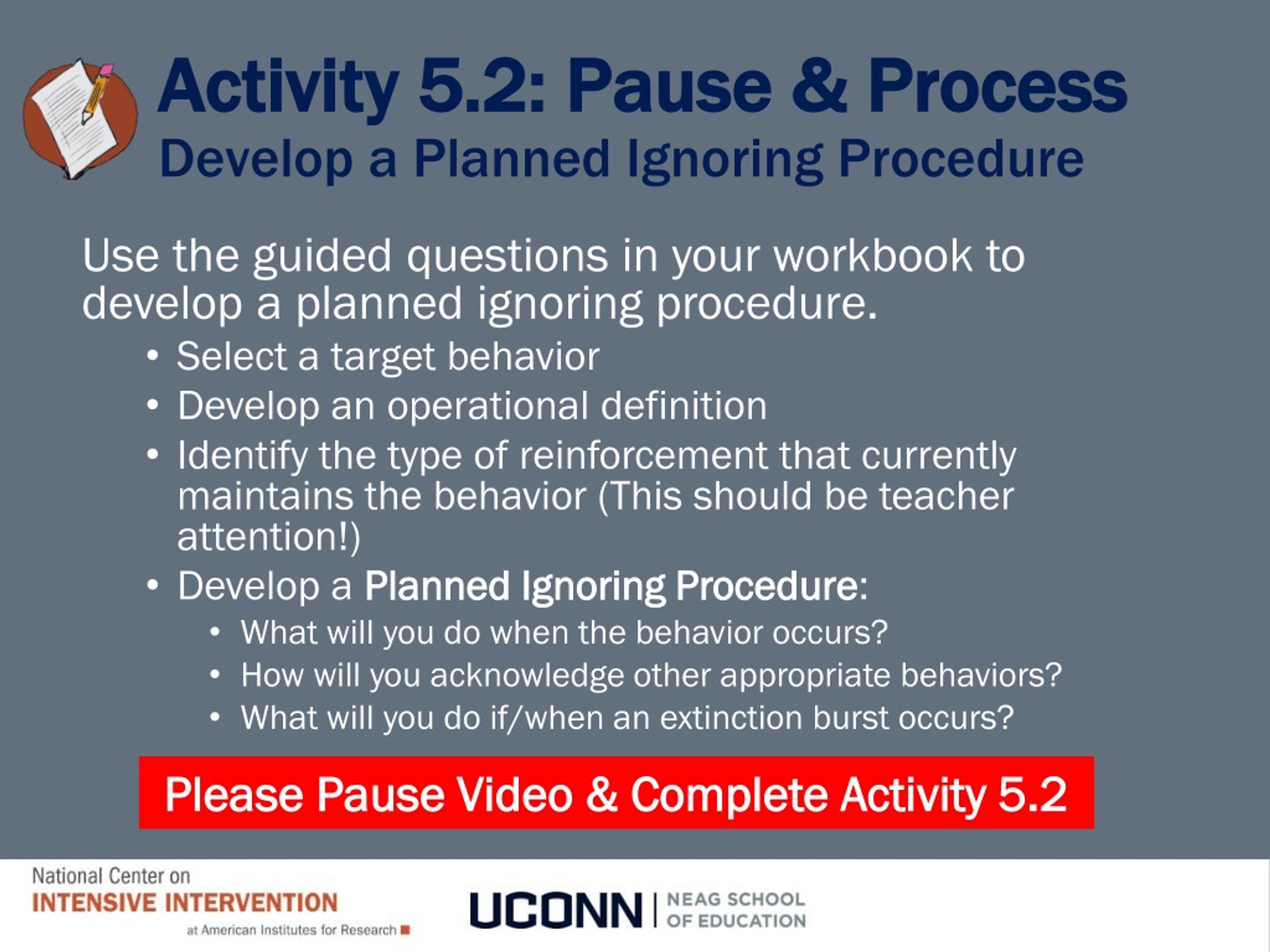 PPT Module 5 Consequence Strategies to Decrease Behavior PowerPoint